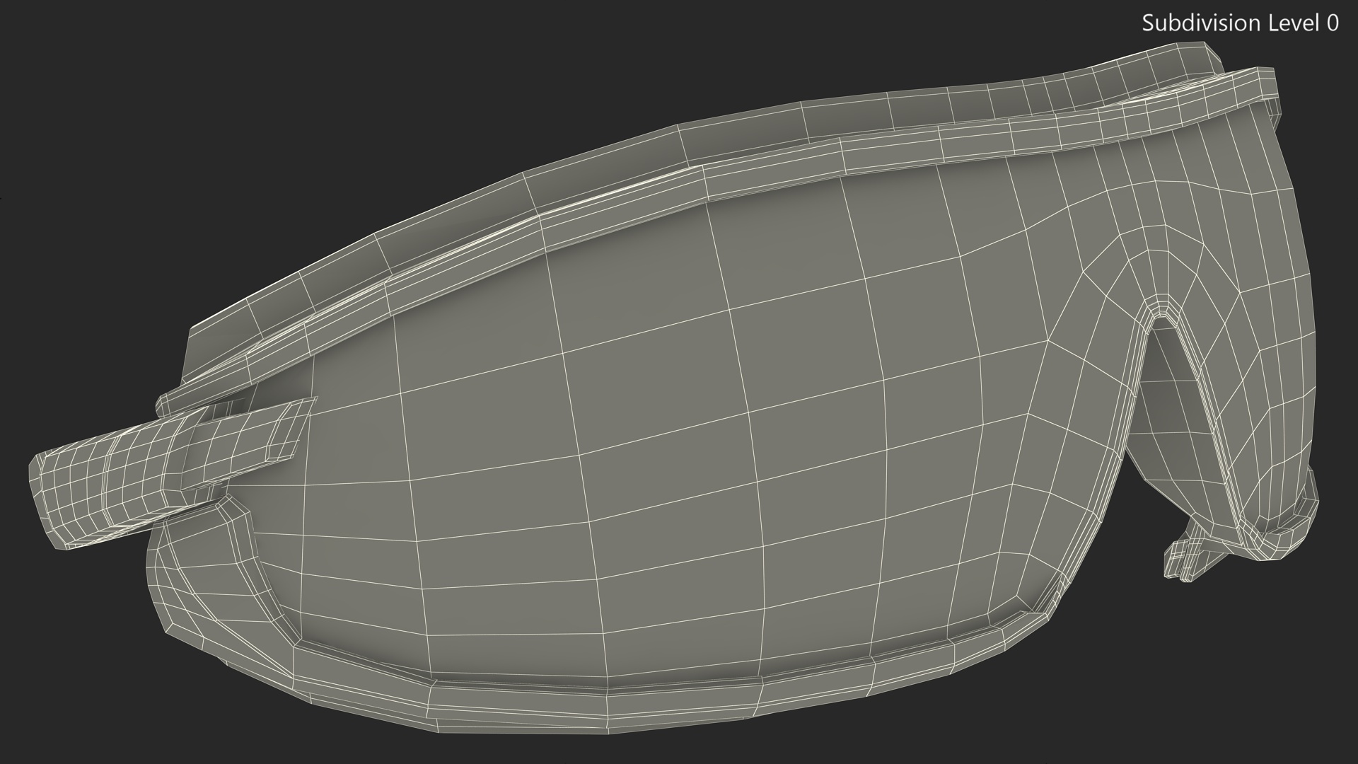 3D Safety Sports Goggles with Adjustable Strap model