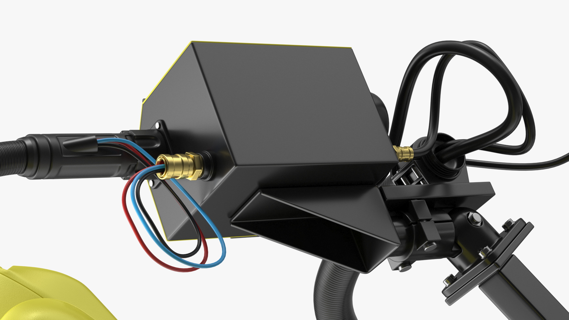 Industrial Robot with Arc Welding Kit 3D