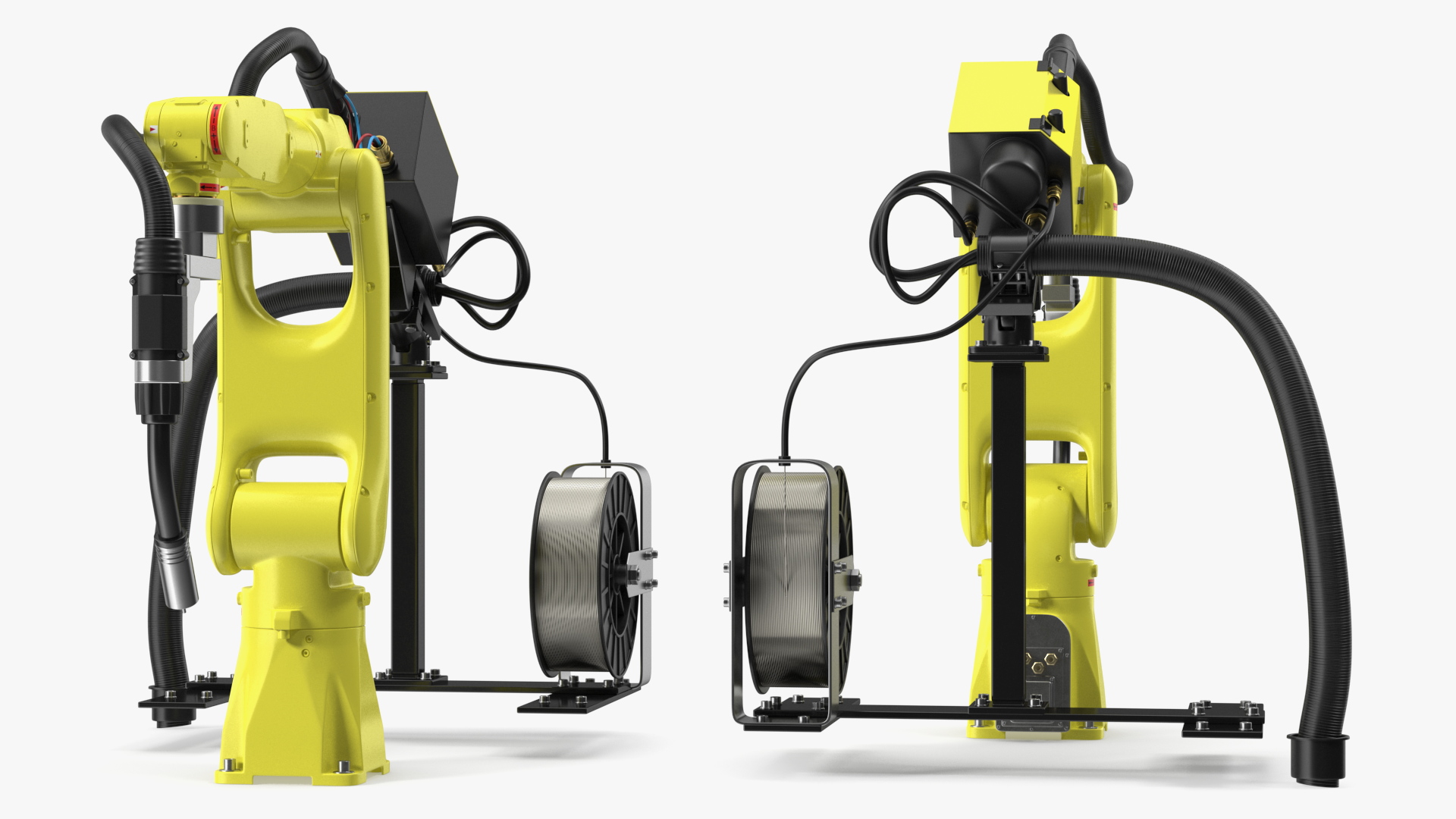 Industrial Robot with Arc Welding Kit 3D