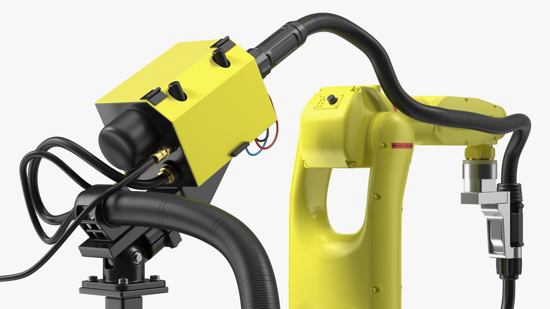 Industrial Robot with Arc Welding Kit 3D