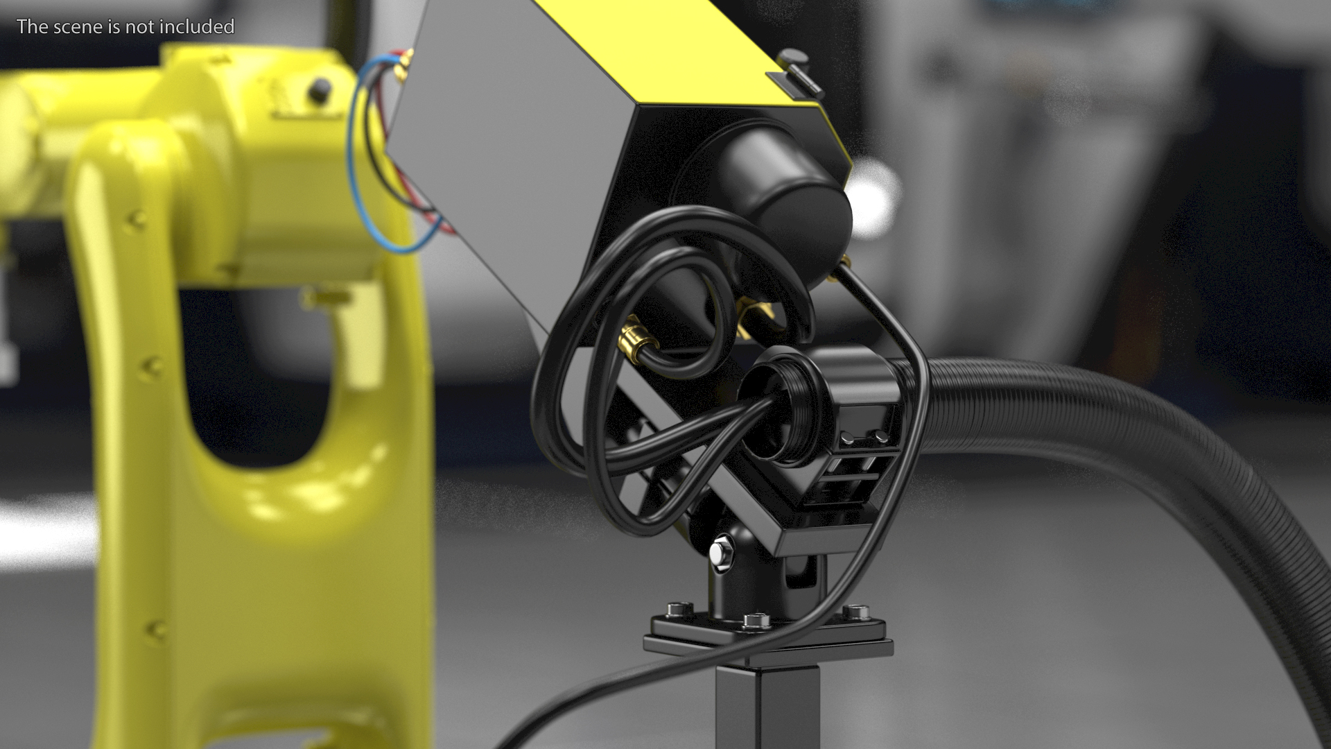 Industrial Robot with Arc Welding Kit 3D