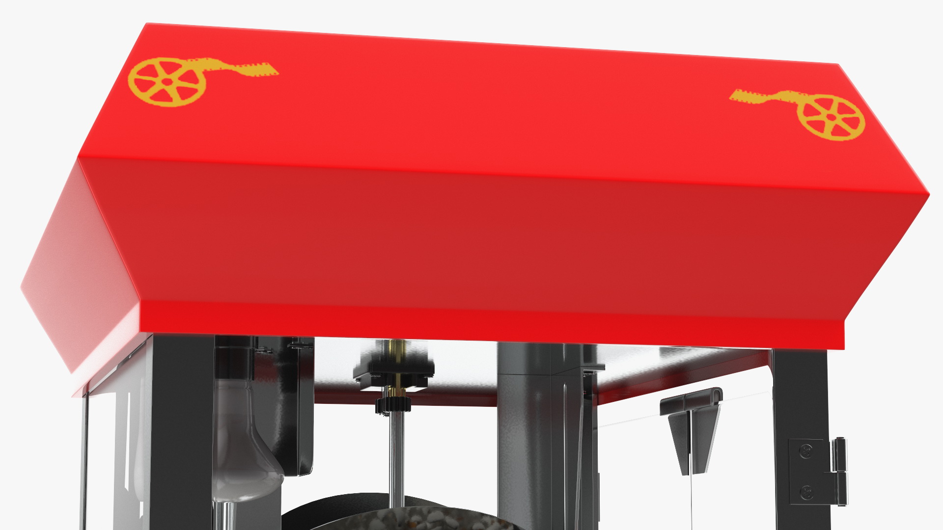 Great Northern Antique Style Popcorn Machine 3D model