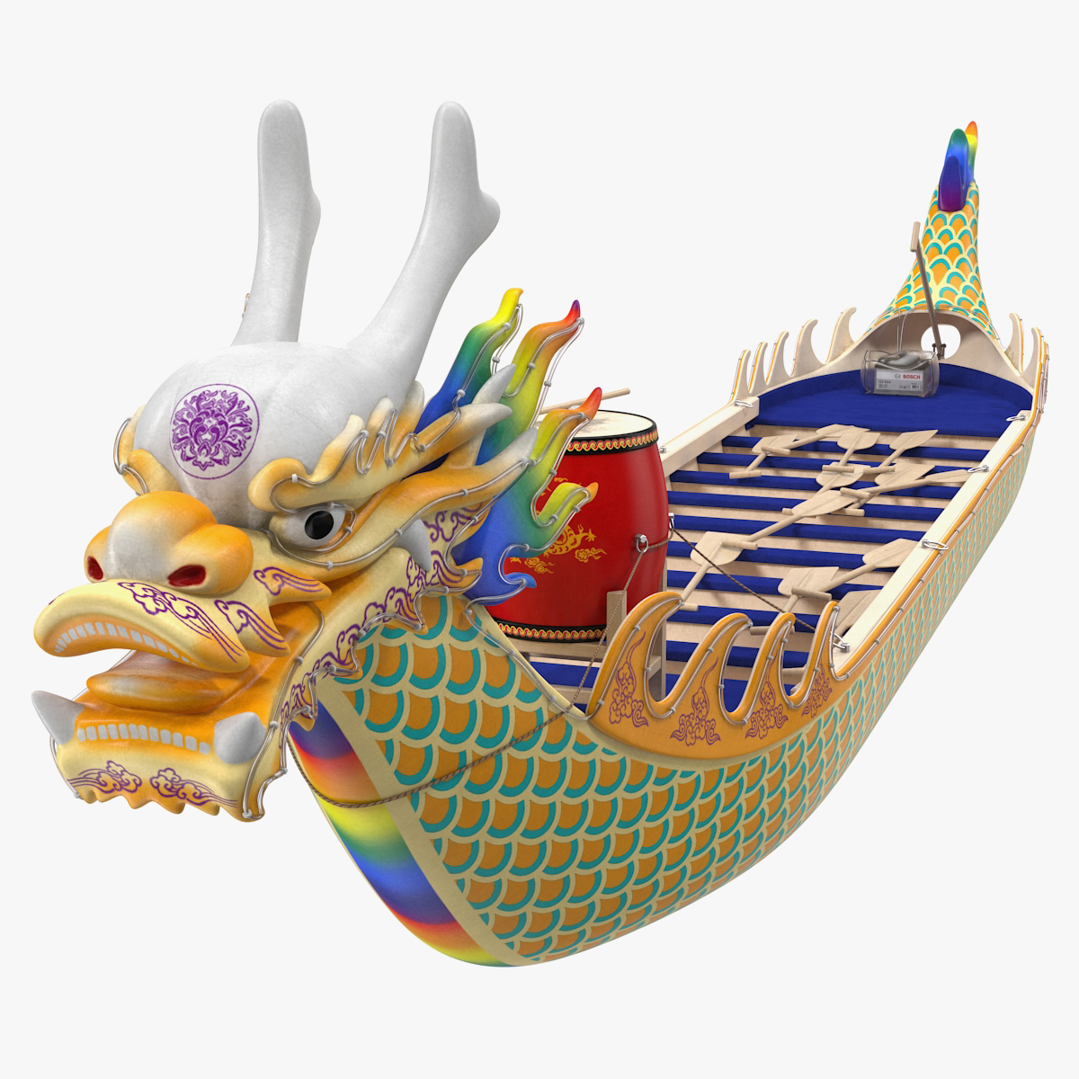 Traditional Dragonboat, view 3