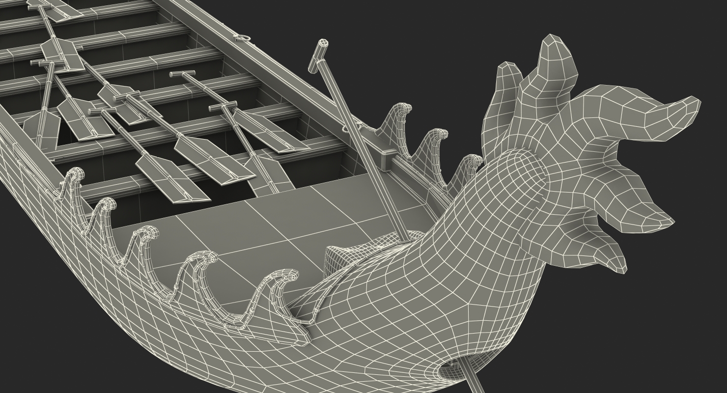 Traditional Dragonboat 3D