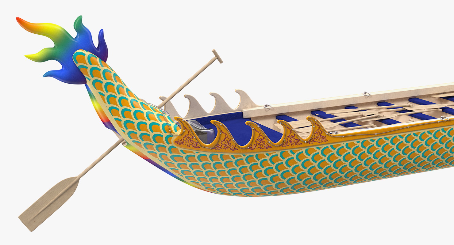 Traditional Dragonboat 3D