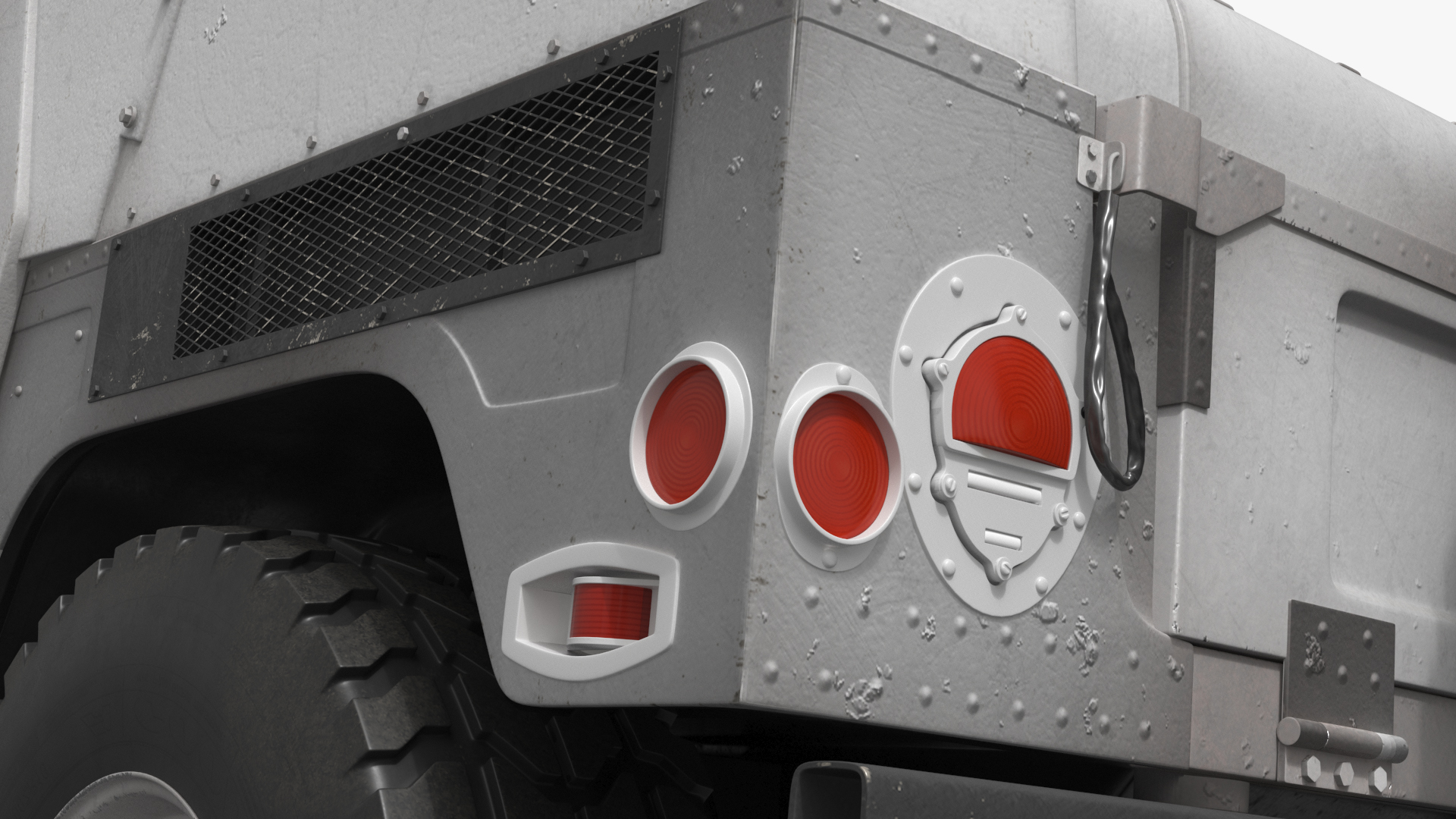 Hummer UN Gun Truck Rigged, view 11