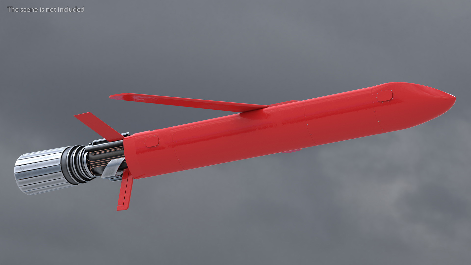 3D Nuclear Cruise Missile Burevestnik 9M730 SSC-X-9 Skyfall