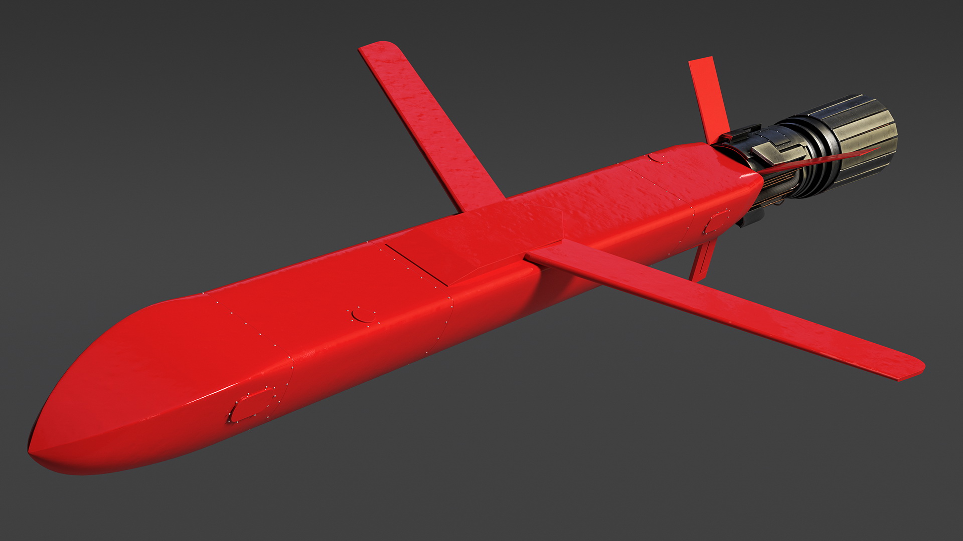 3D Nuclear Cruise Missile Burevestnik 9M730 SSC-X-9 Skyfall