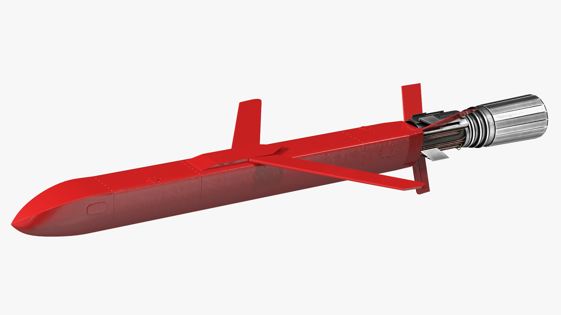 3D Nuclear Cruise Missile Burevestnik 9M730 SSC-X-9 Skyfall