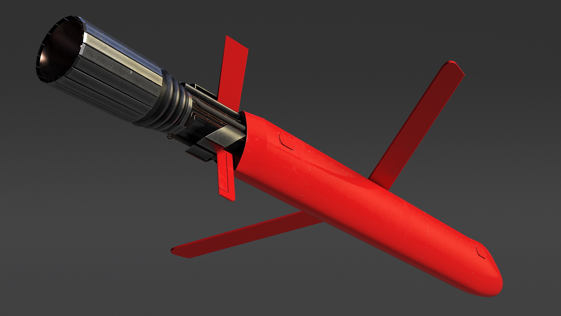3D Nuclear Cruise Missile Burevestnik 9M730 SSC-X-9 Skyfall