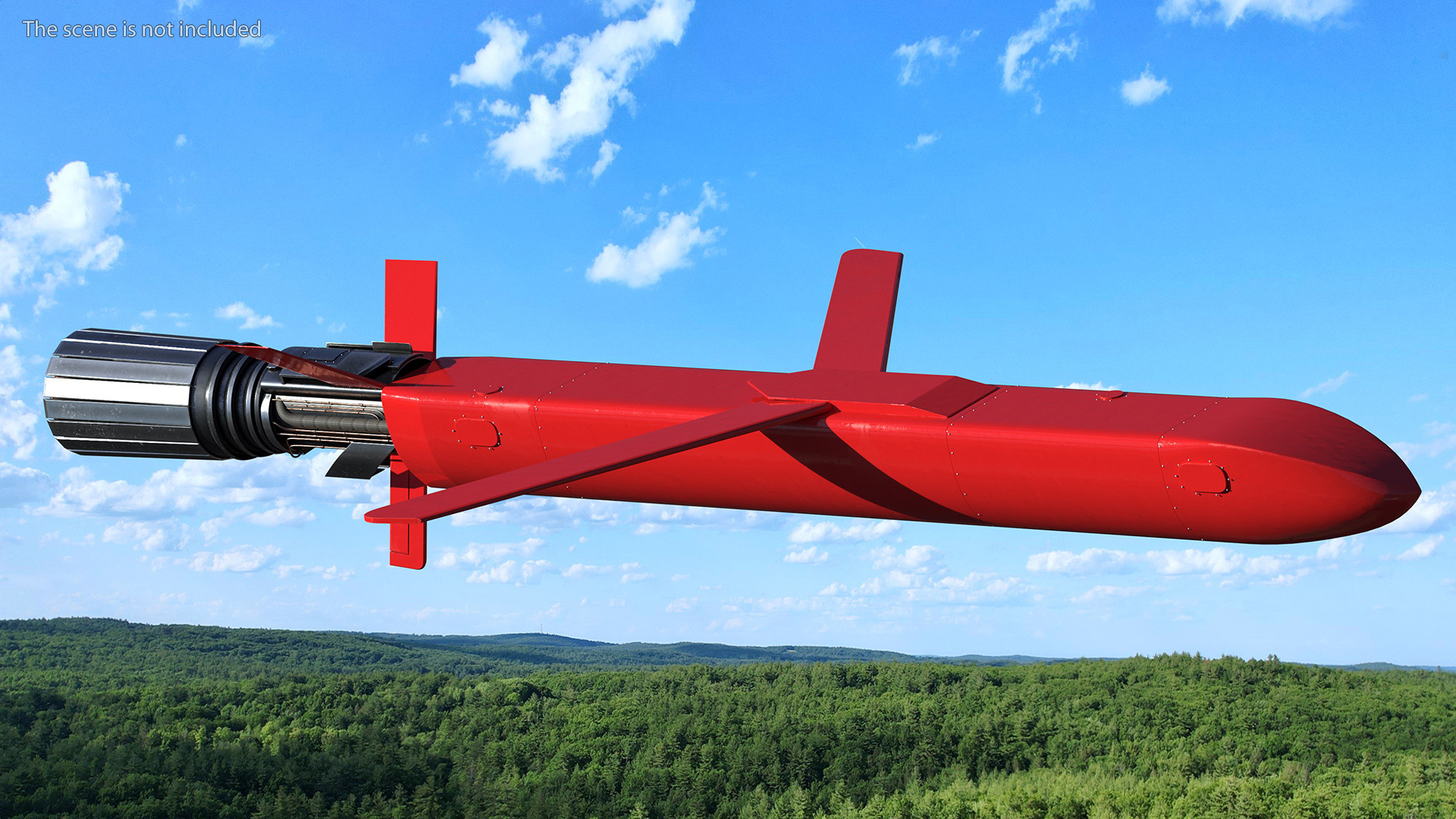 3D Nuclear Cruise Missile Burevestnik 9M730 SSC-X-9 Skyfall
