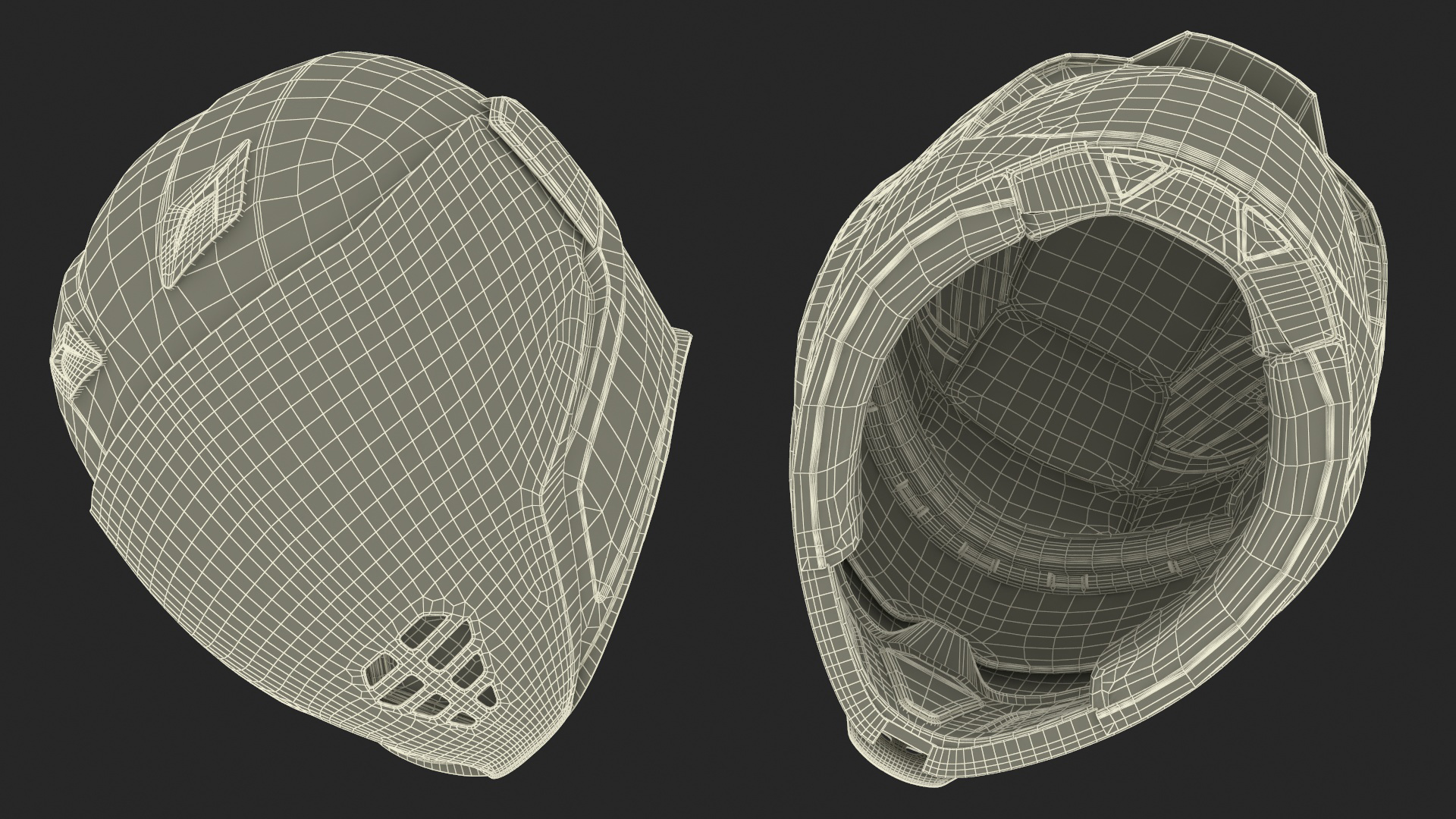 3D model Sport Motorcycle with Rider in Race Suit