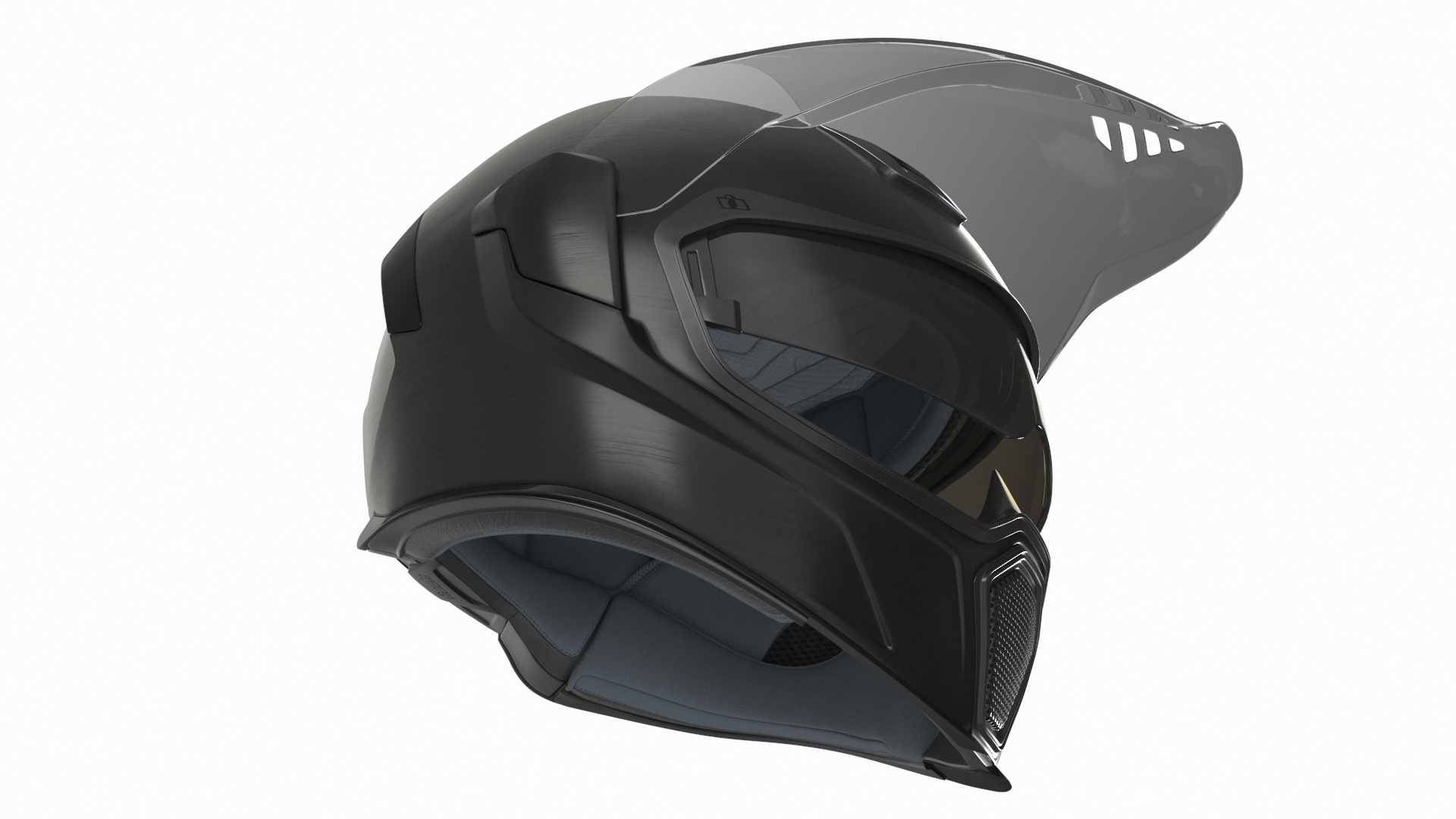 3D model Sport Motorcycle with Rider in Race Suit