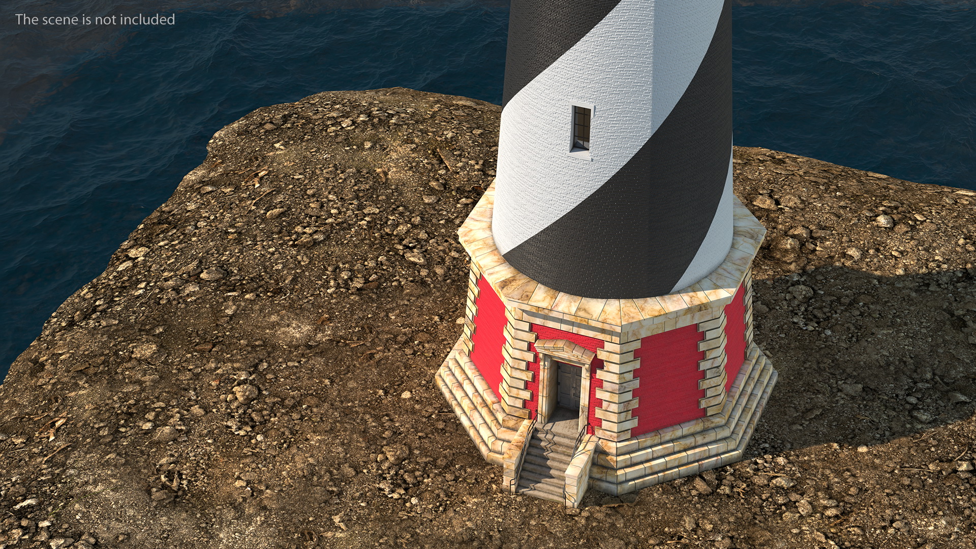 Cape Hatteras Lighthouse 3D model
