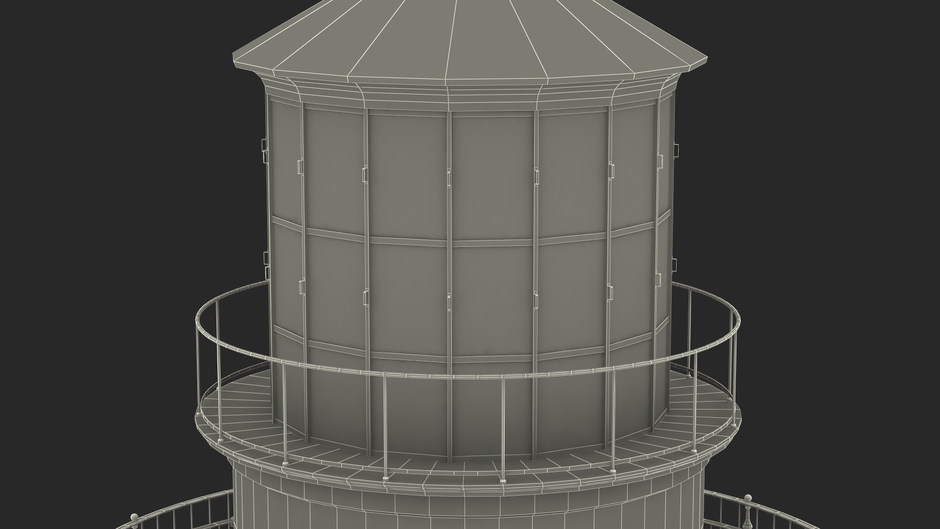 Cape Hatteras Lighthouse 3D model