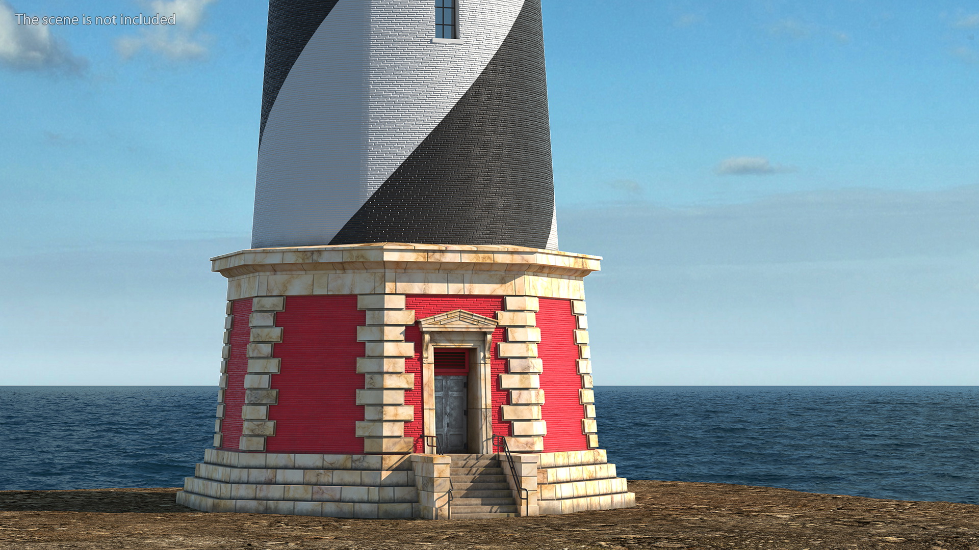 Cape Hatteras Lighthouse 3D model