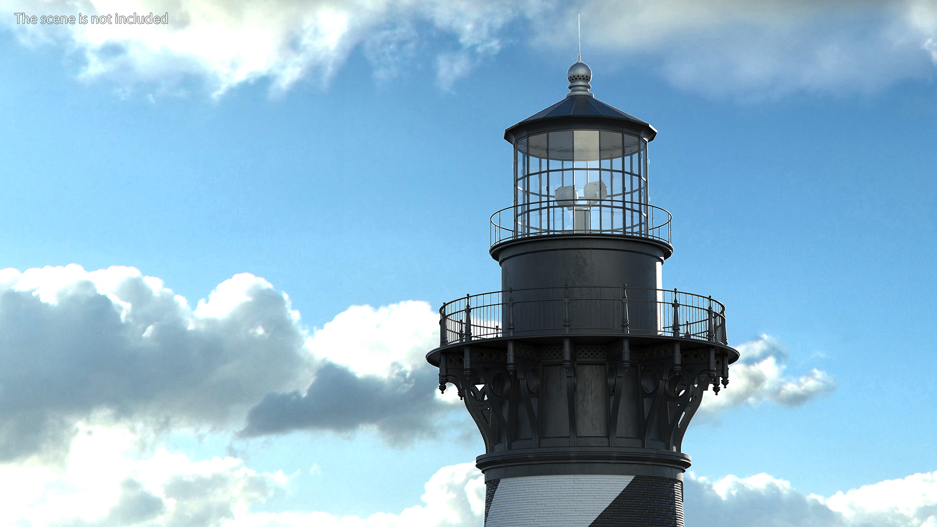 Cape Hatteras Lighthouse 3D model