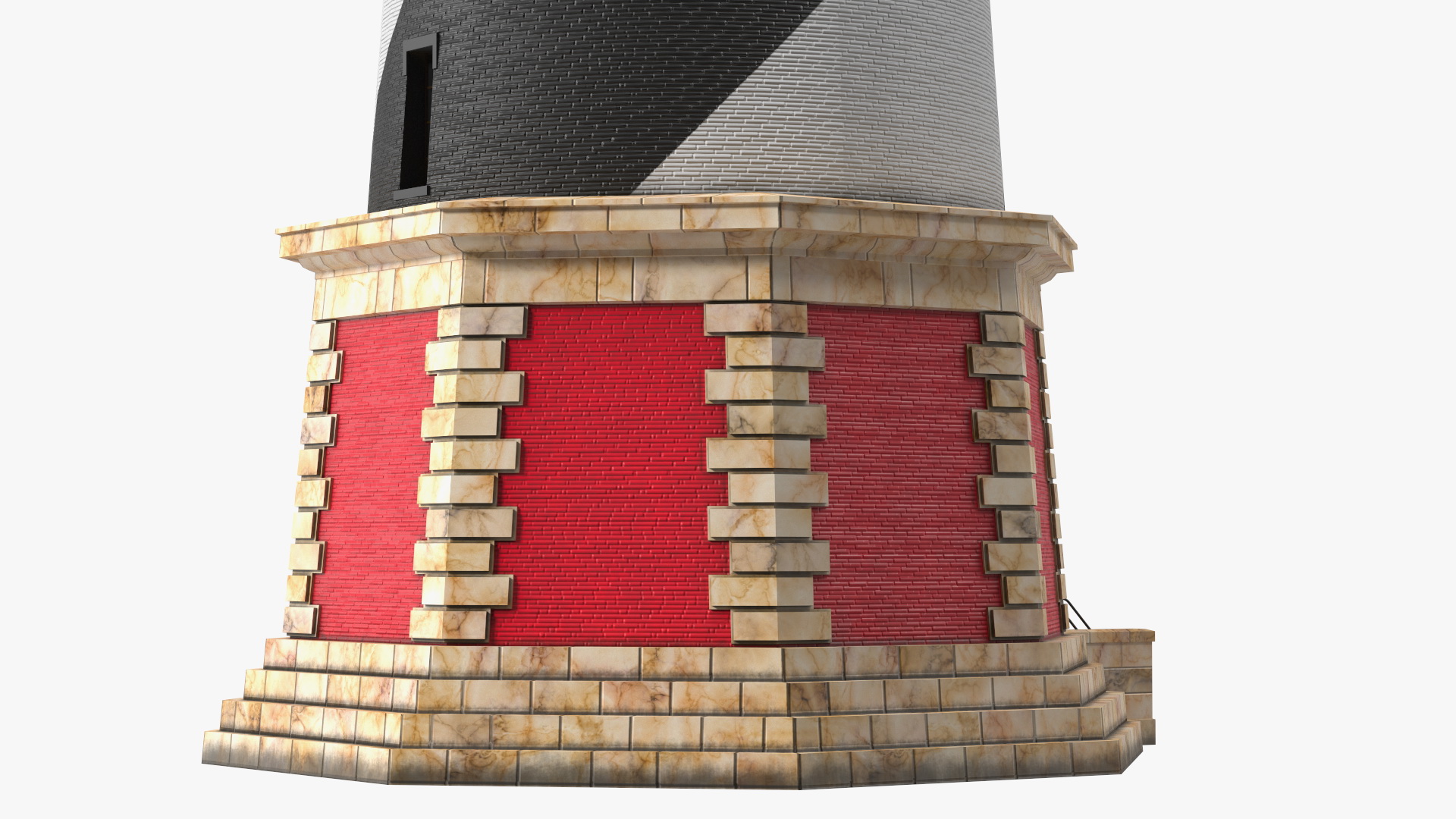 Cape Hatteras Lighthouse 3D model