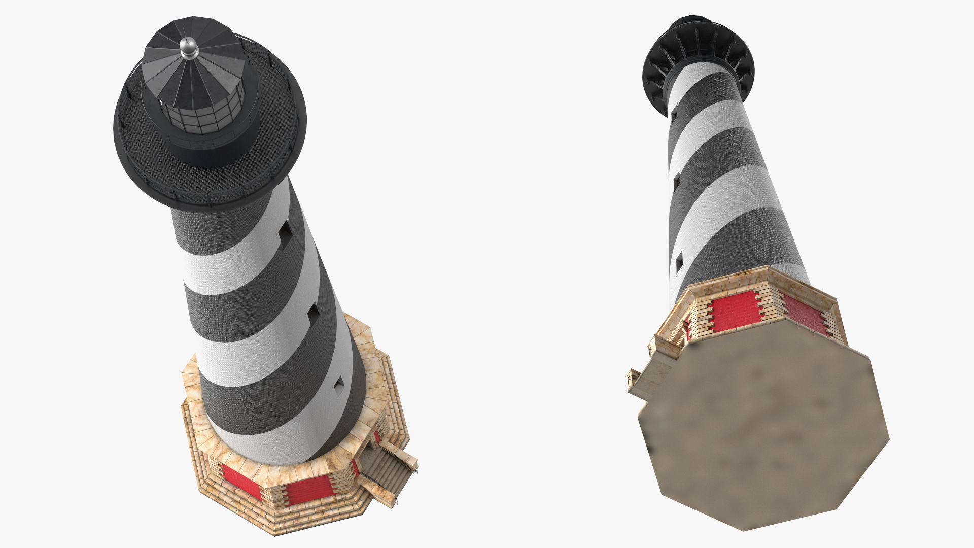 Cape Hatteras Lighthouse 3D model
