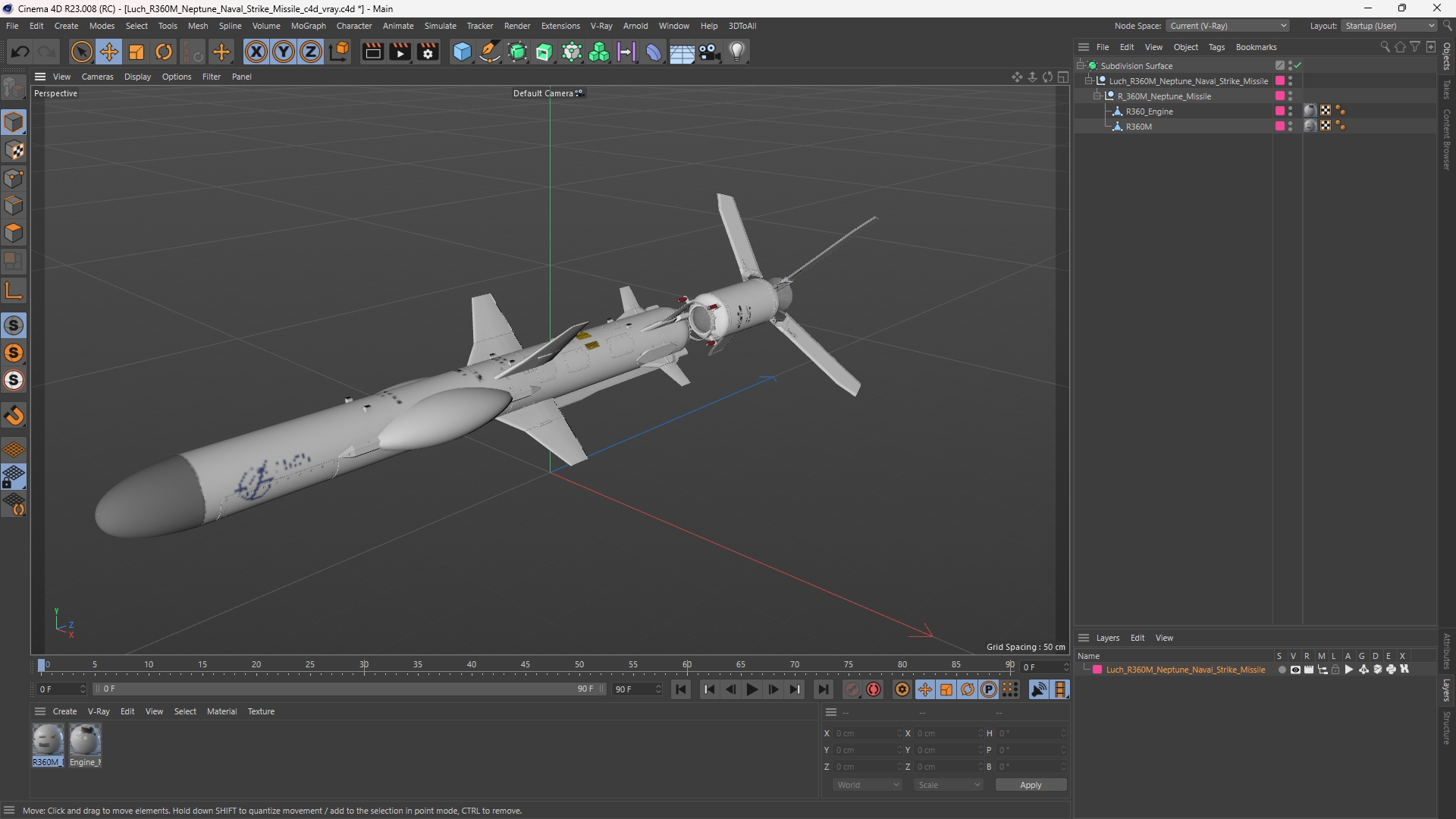 Luch R360M Neptune Naval Strike Missile - view 12