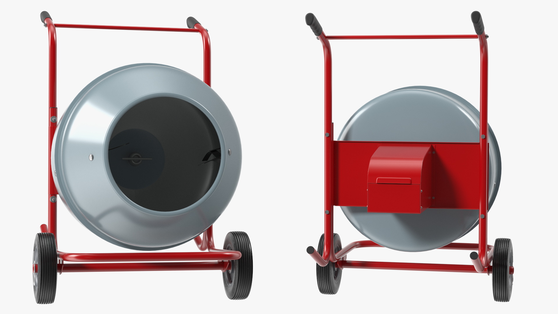 3D model Portable Cement Concrete Mixer