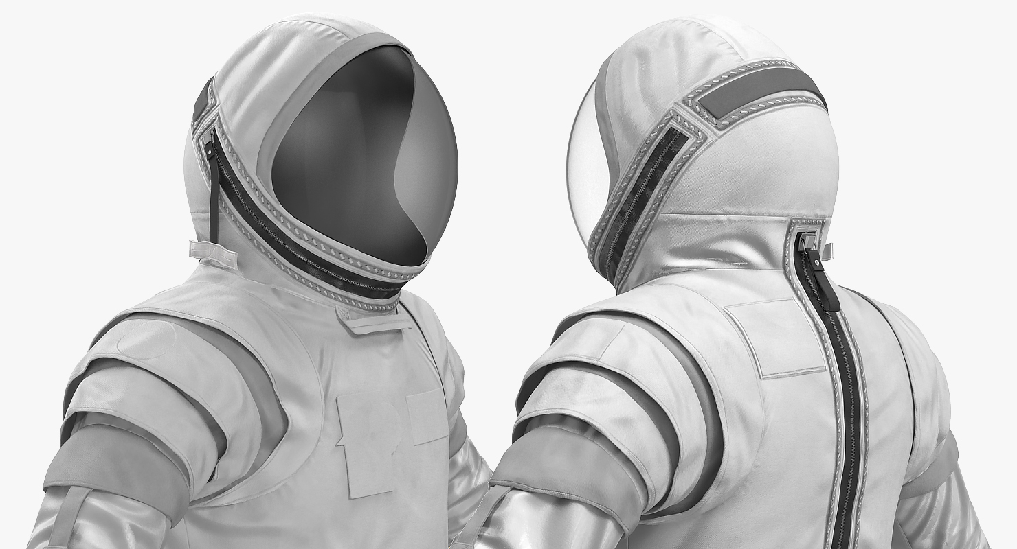 3D model Empty Spacesuit