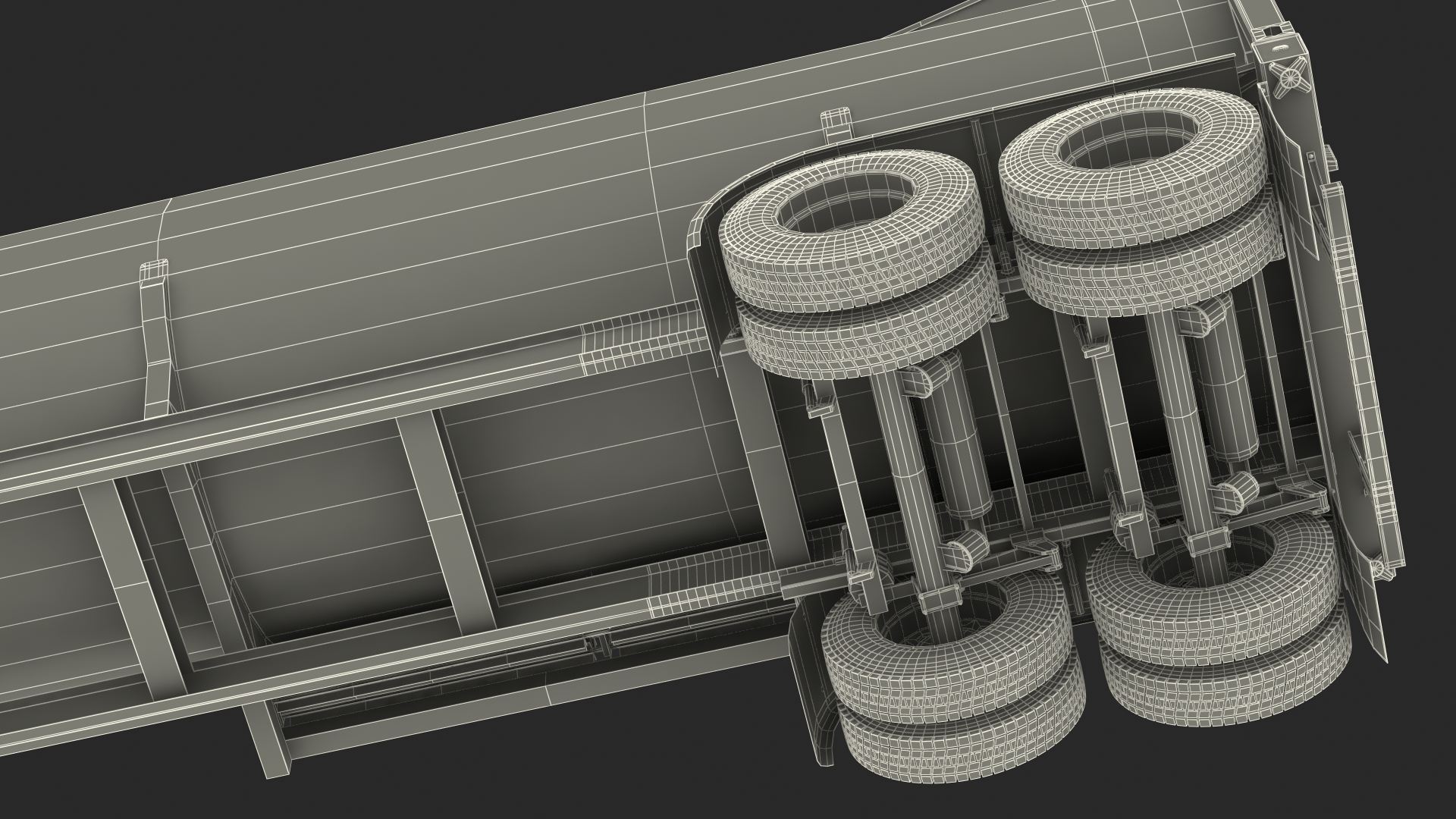 3D model Volvo FH16 750 Globetrotter Truck with Liquid Natural Gas Trailer