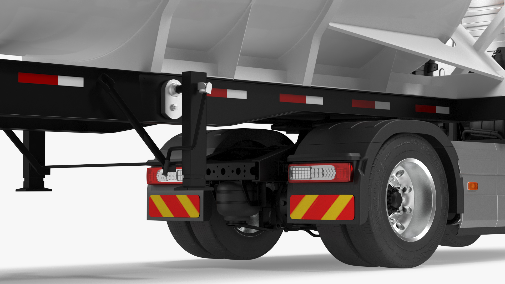 3D model Volvo FH16 750 Globetrotter Truck with Liquid Natural Gas Trailer