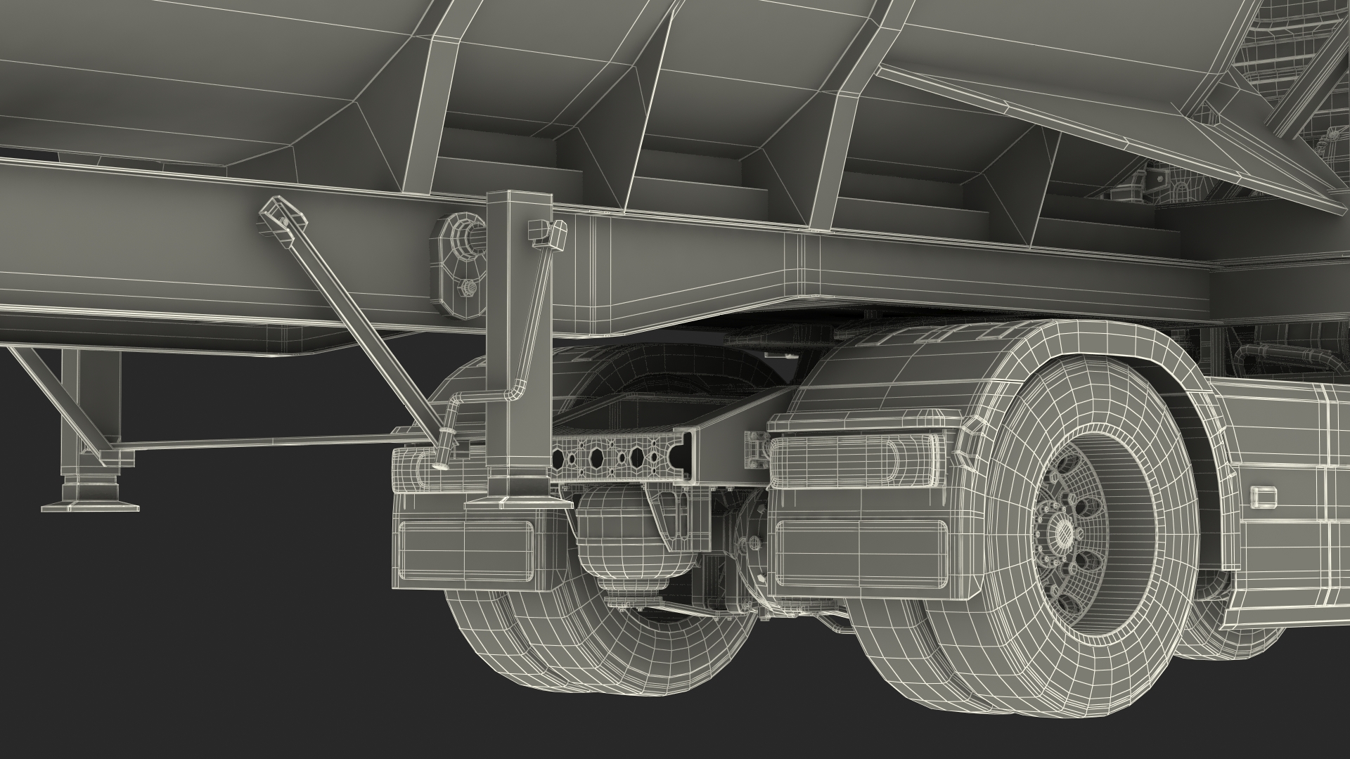 3D model Volvo FH16 750 Globetrotter Truck with Liquid Natural Gas Trailer