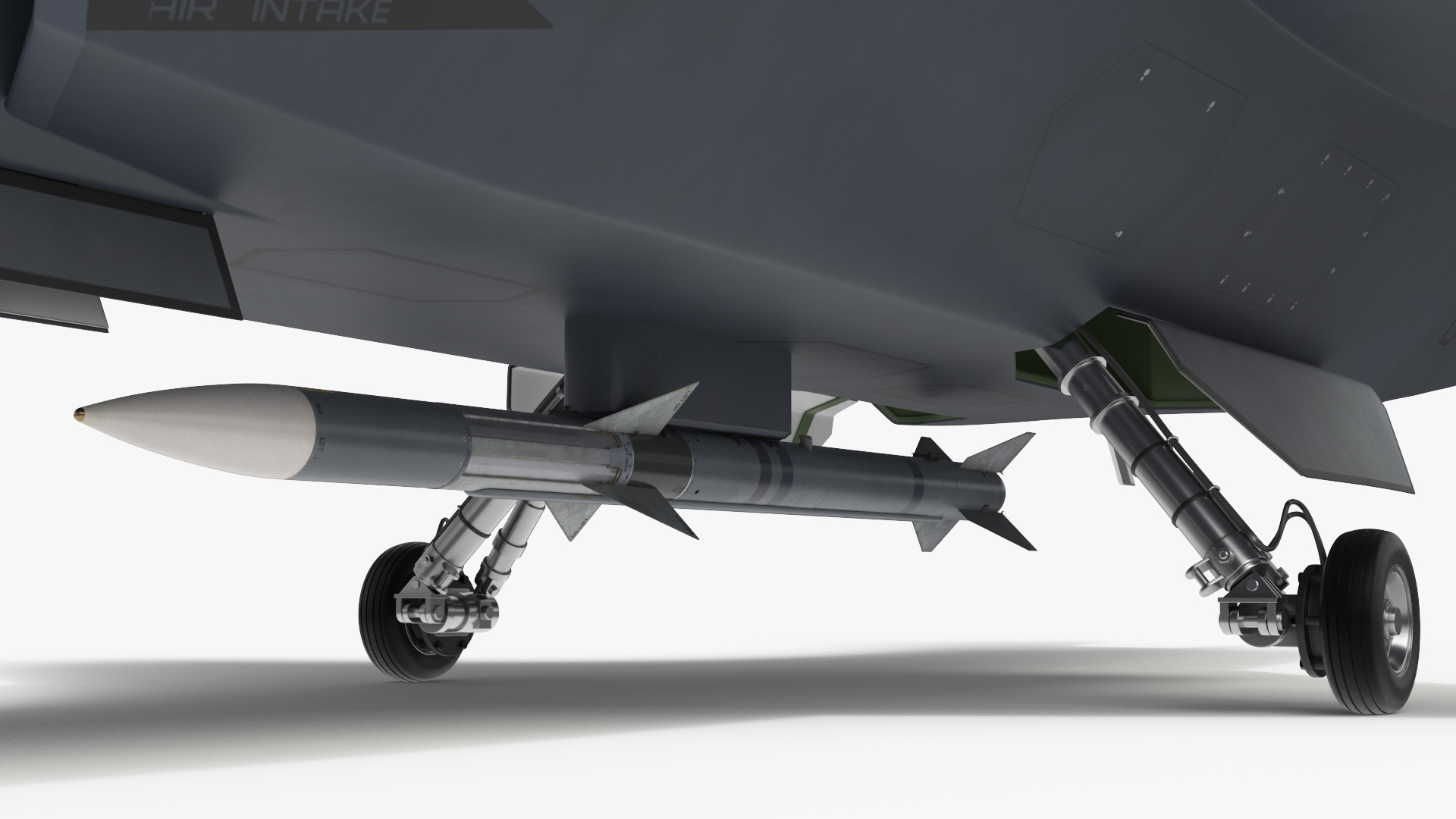 Boeing MQ-28 Ghost Bat with Air to Air Missile, view 6