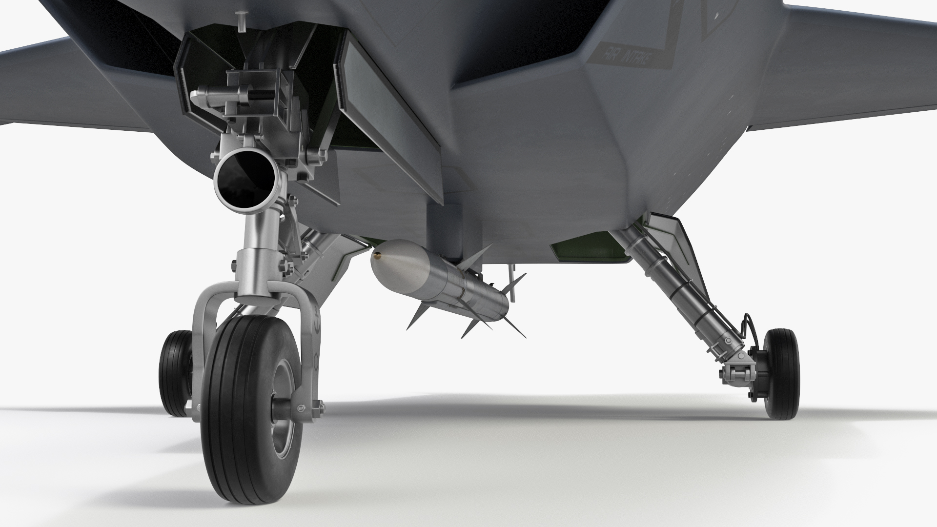 Boeing MQ-28 Ghost Bat with Air to Air Missile, view 7