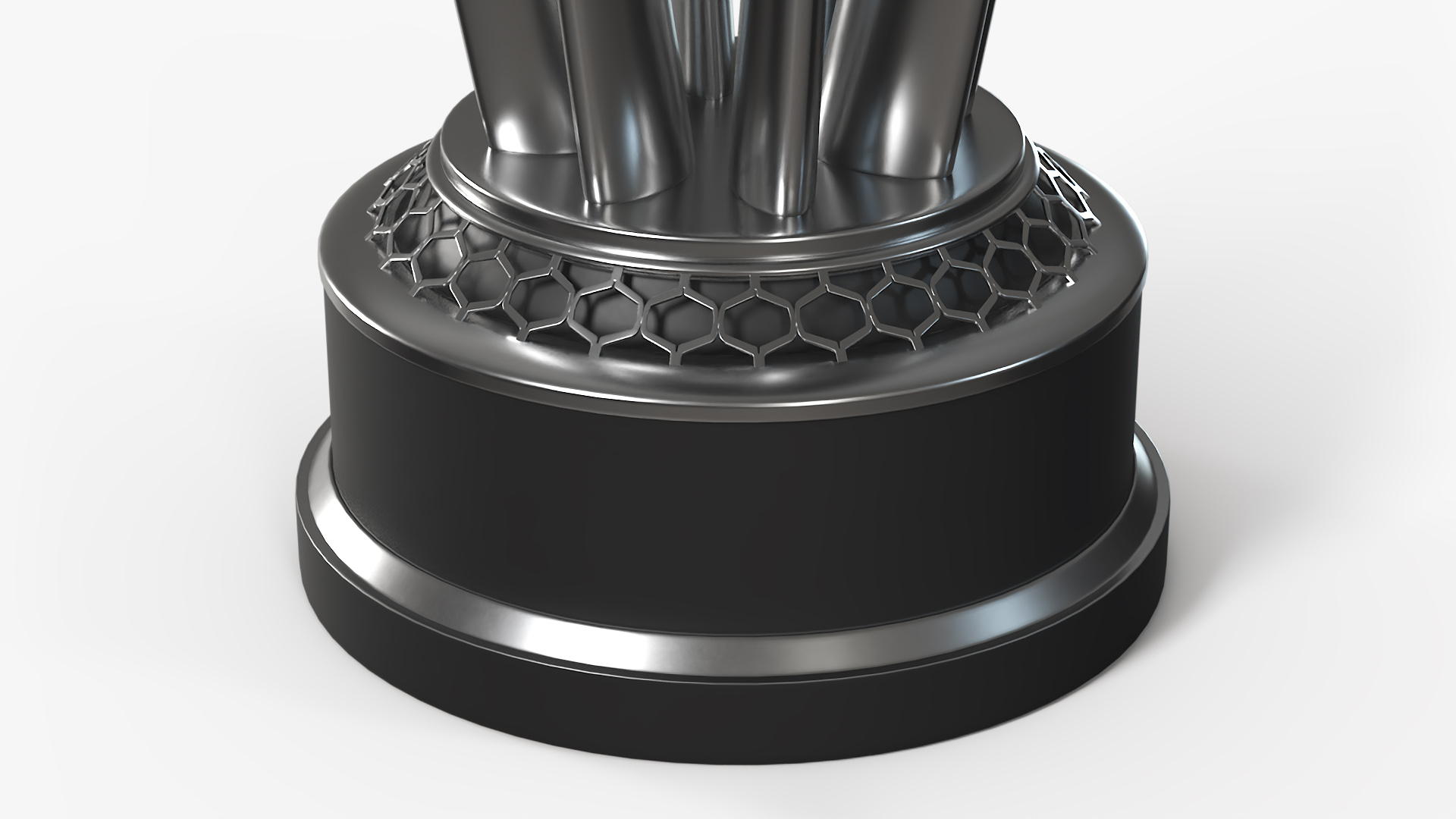 Cup NBA Silver 3D model
