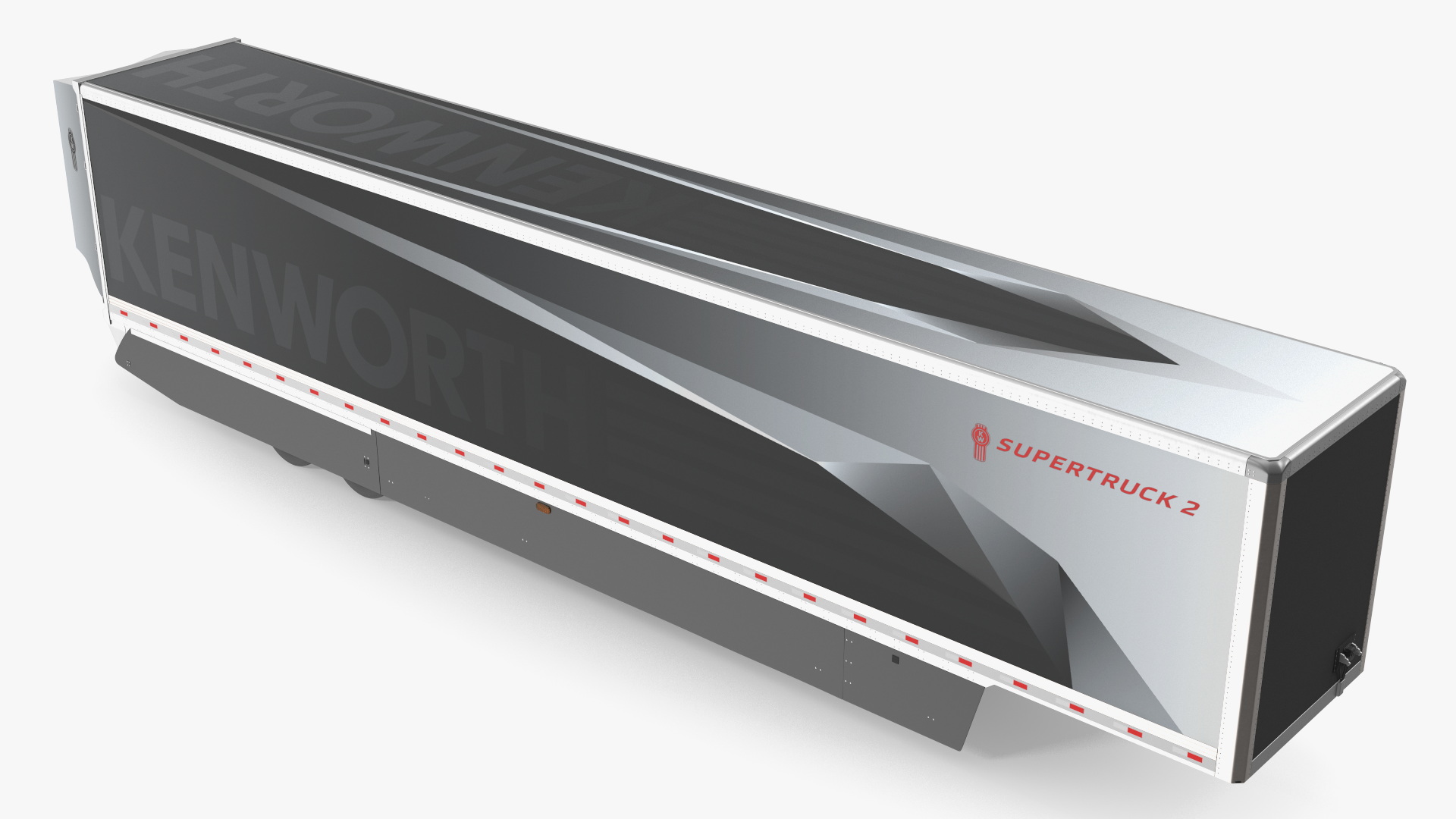 3D Trailer for Kenworth SuperTruck 2 model