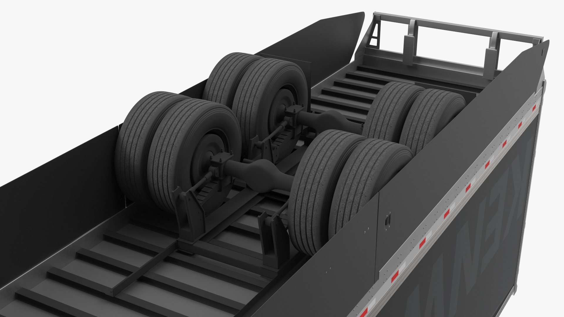 3D Trailer for Kenworth SuperTruck 2 model