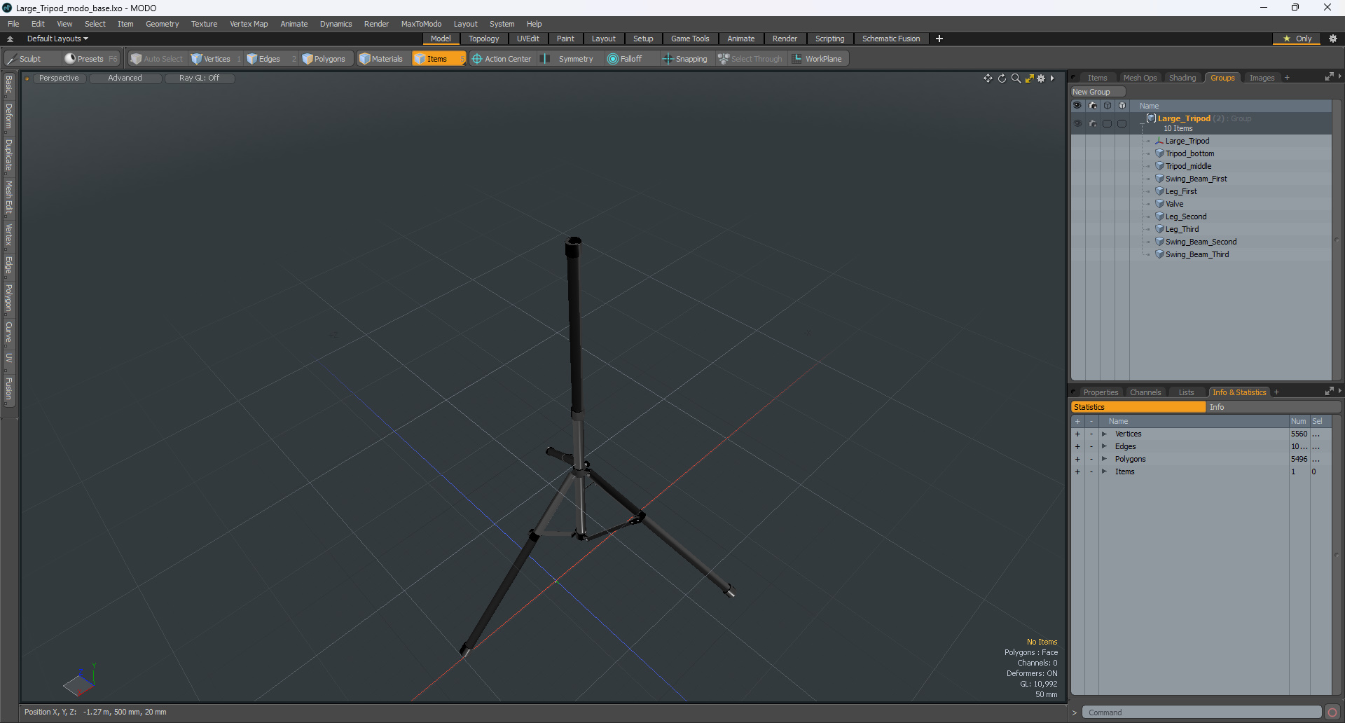Large Tripod 3D