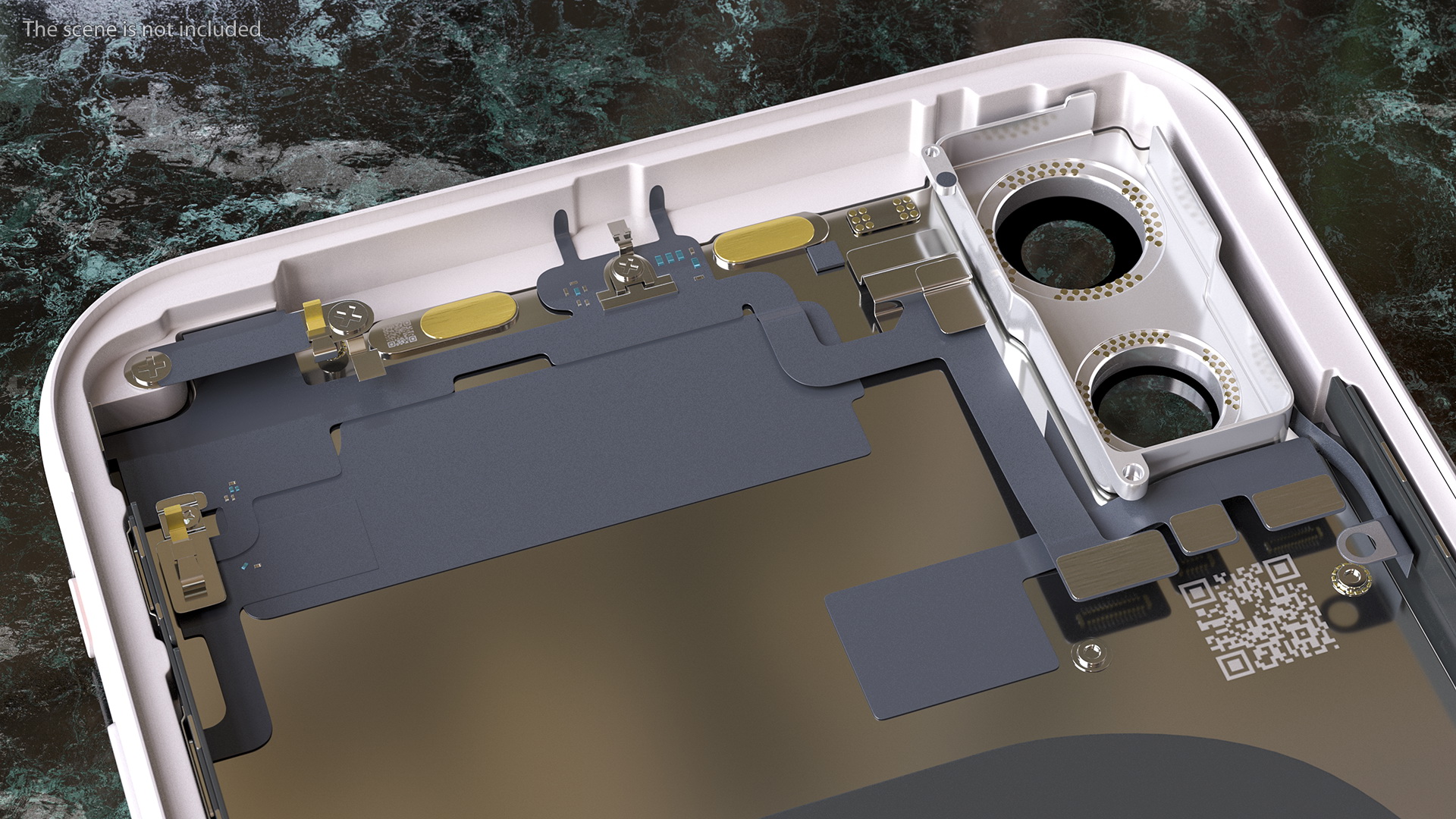 3D iPhone 11 with Full Internal Structure model