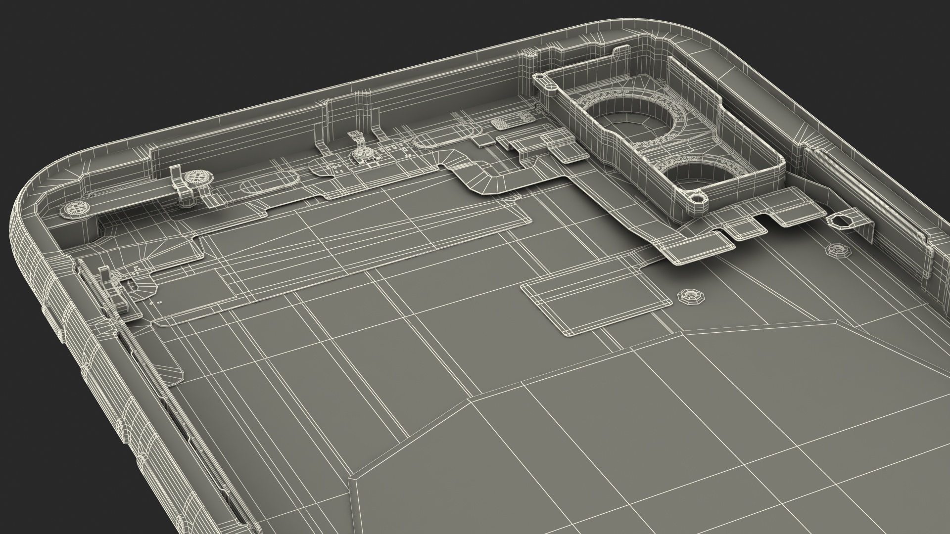 3D iPhone 11 with Full Internal Structure model