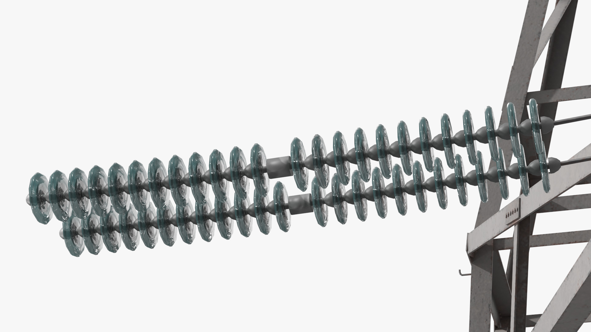 Horizontal Lattice Power Tower Gray - view 6