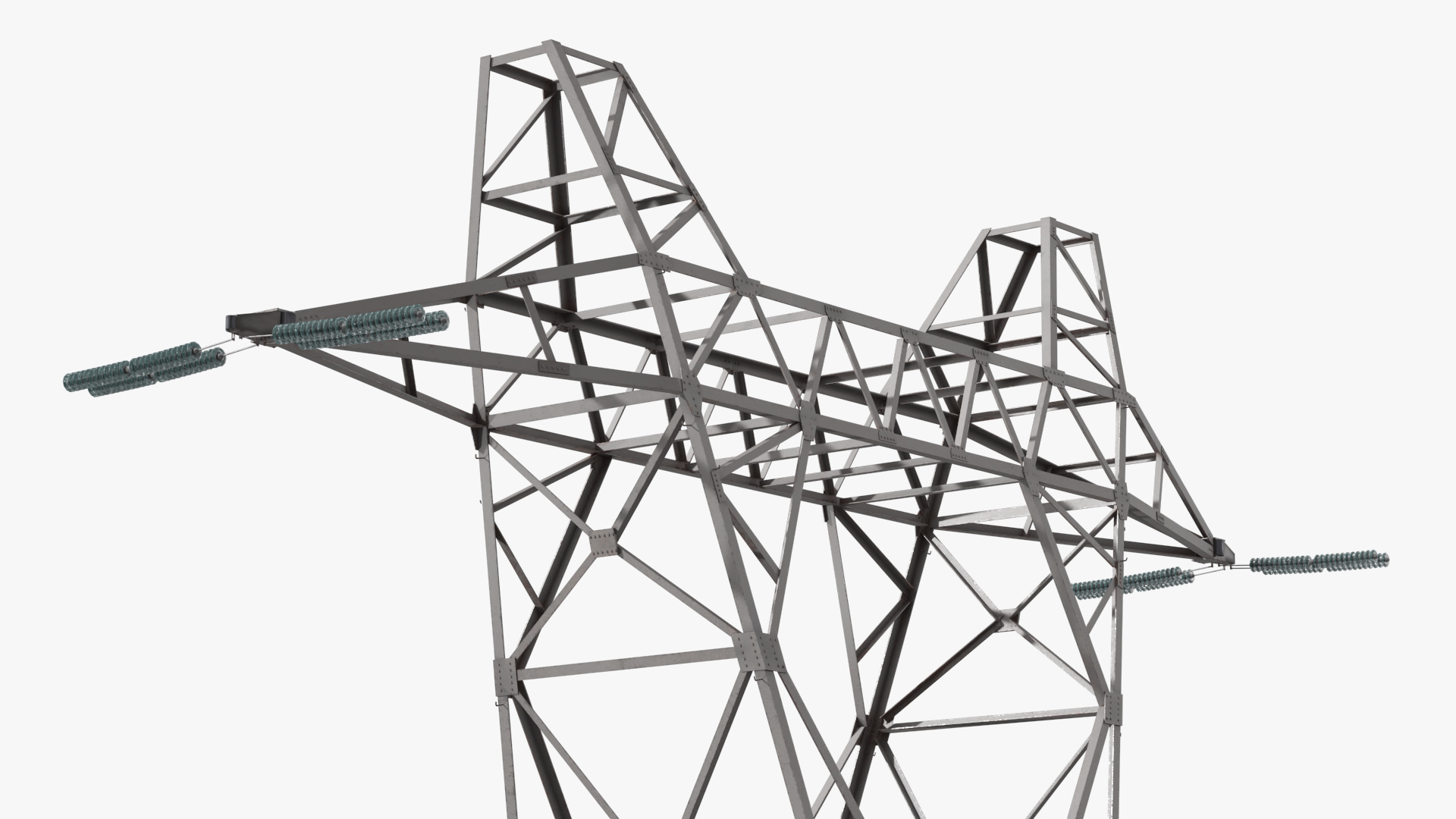 Horizontal Lattice Power Tower Gray - view 5