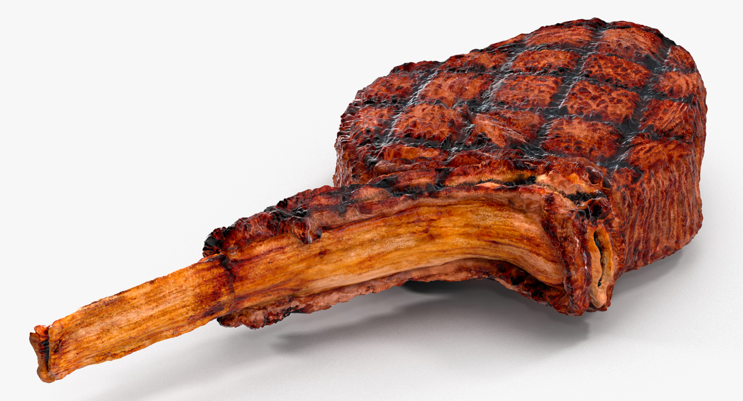 Grilled Tomahawk Steak 3D