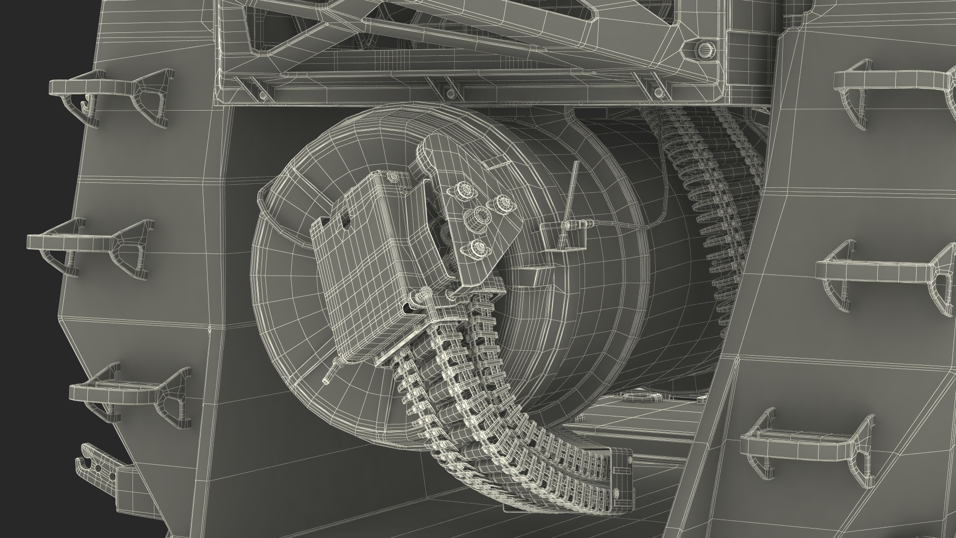3D Mark 15 Phalanx Close-In Weapon System Marine Rigged for Maya