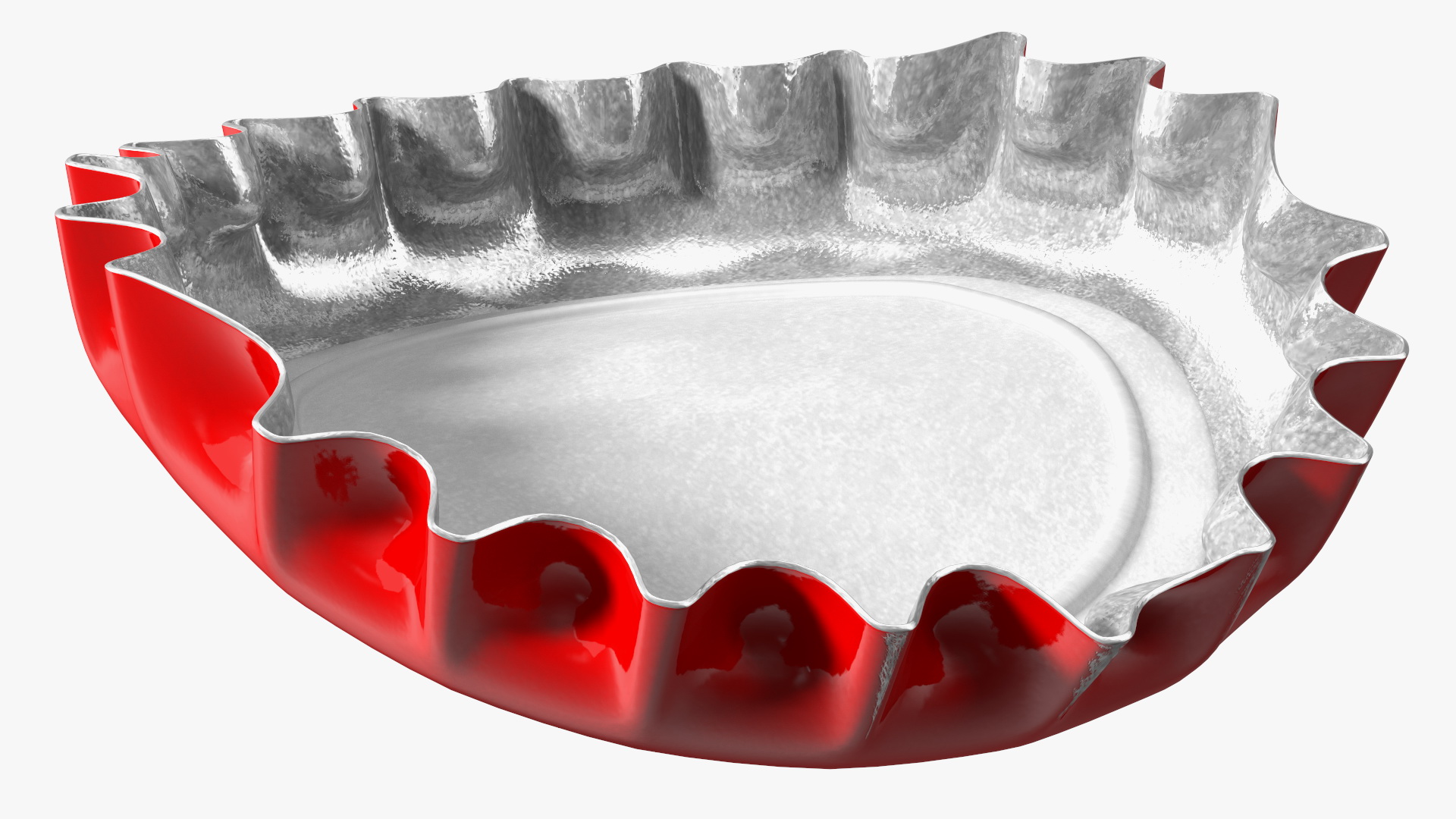 3D model Bent Bottle Cap