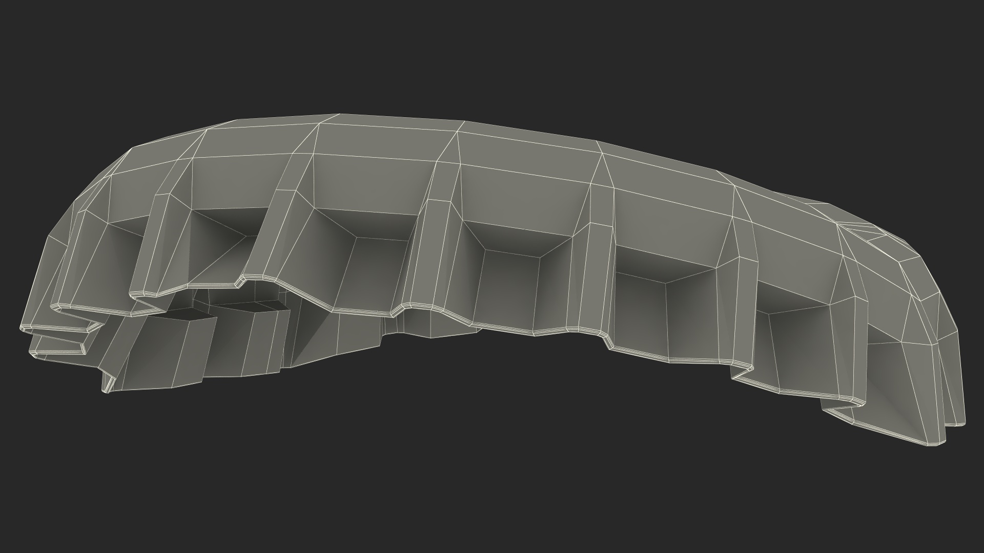 3D model Bent Bottle Cap