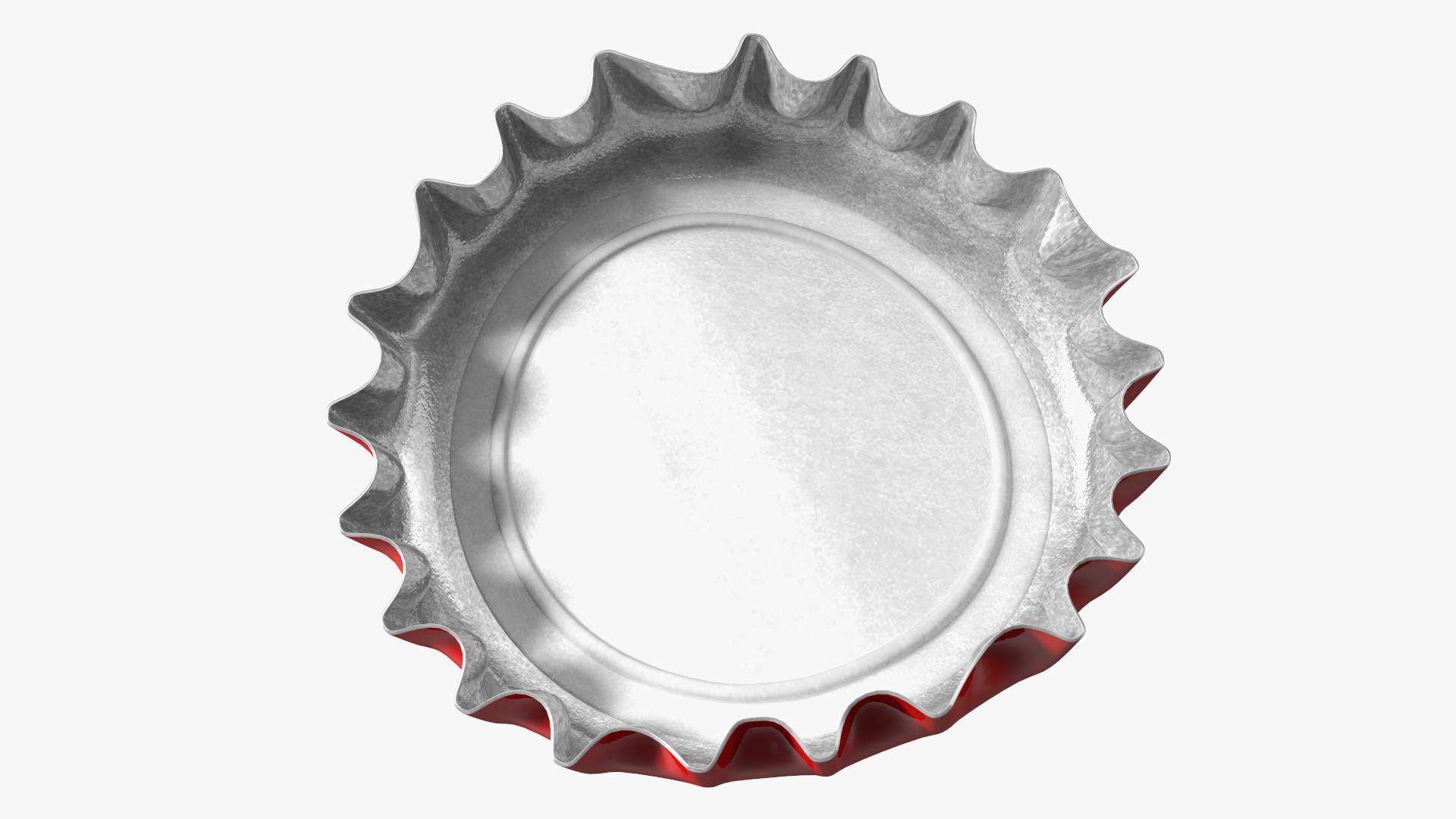 3D model Bent Bottle Cap