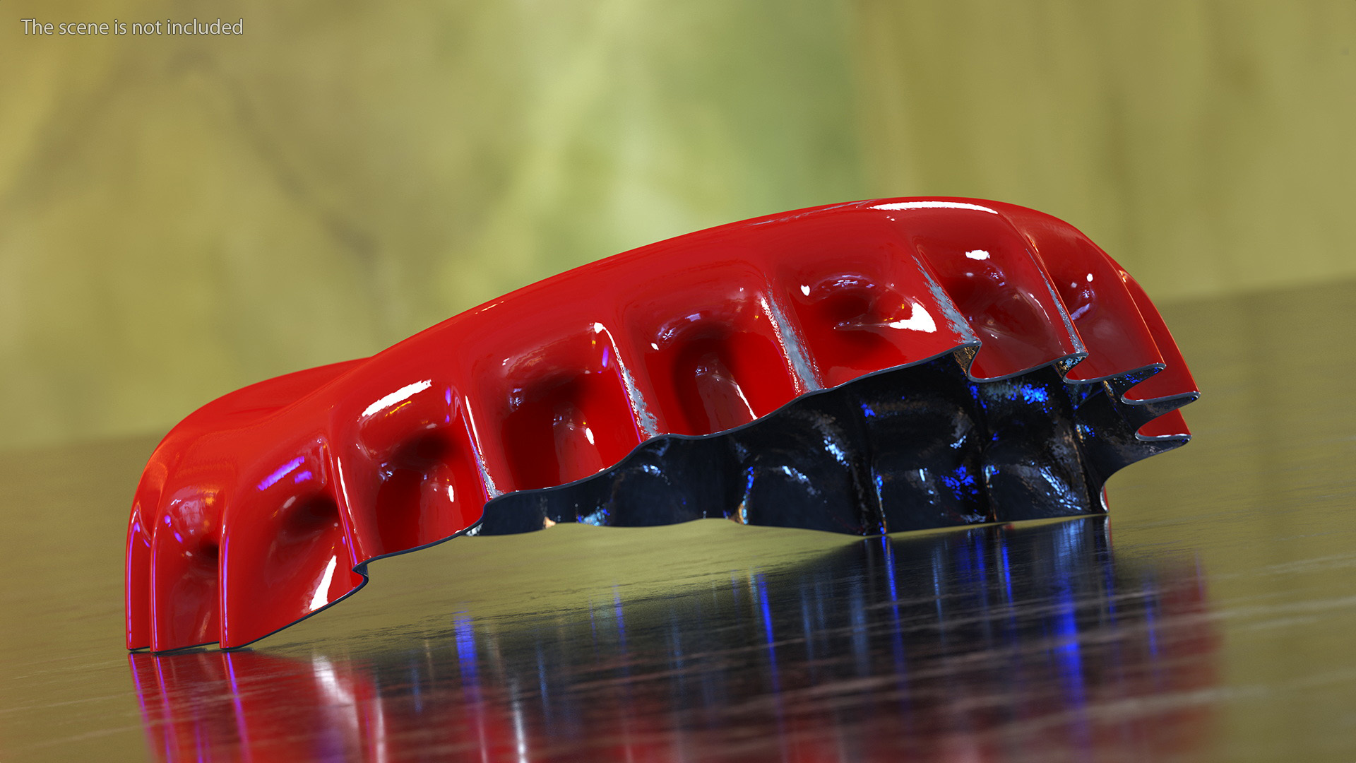3D model Bent Bottle Cap