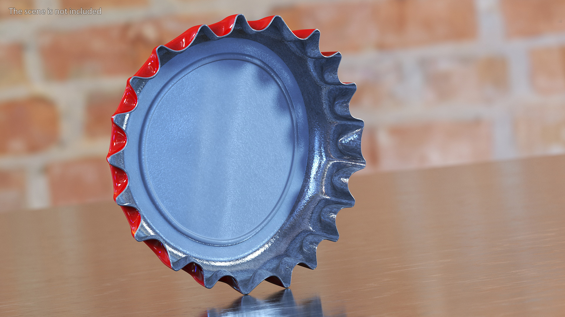 3D model Bent Bottle Cap