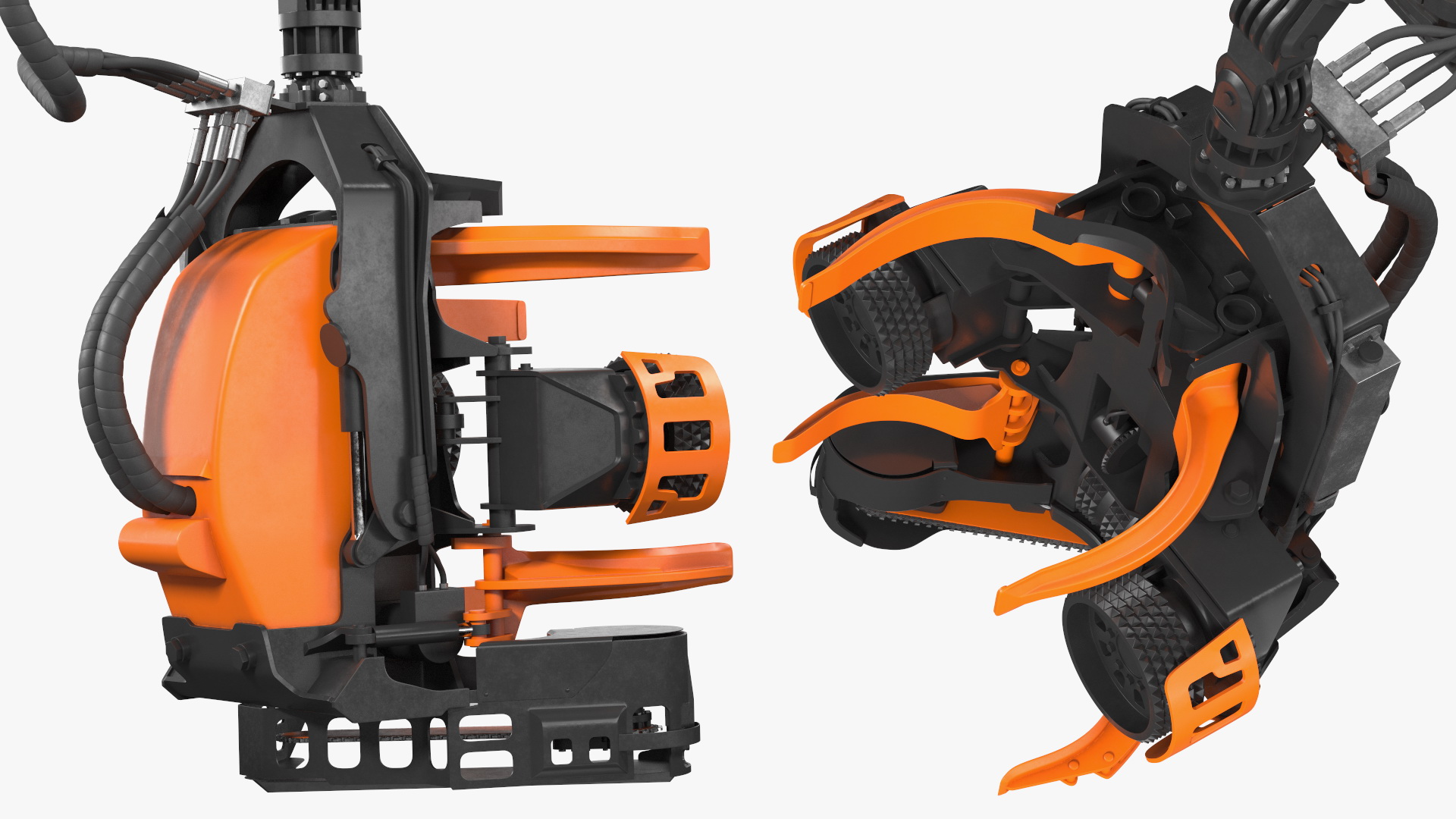 Forestry Harvester New 3D
