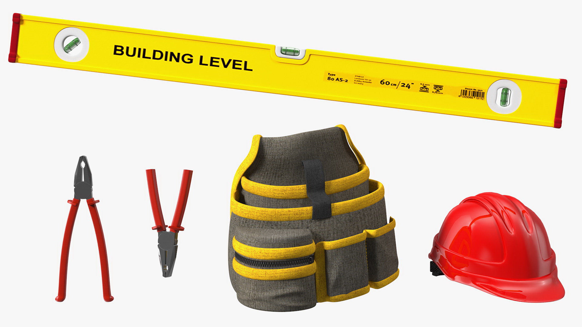 Light Skinned Black Builder 3D