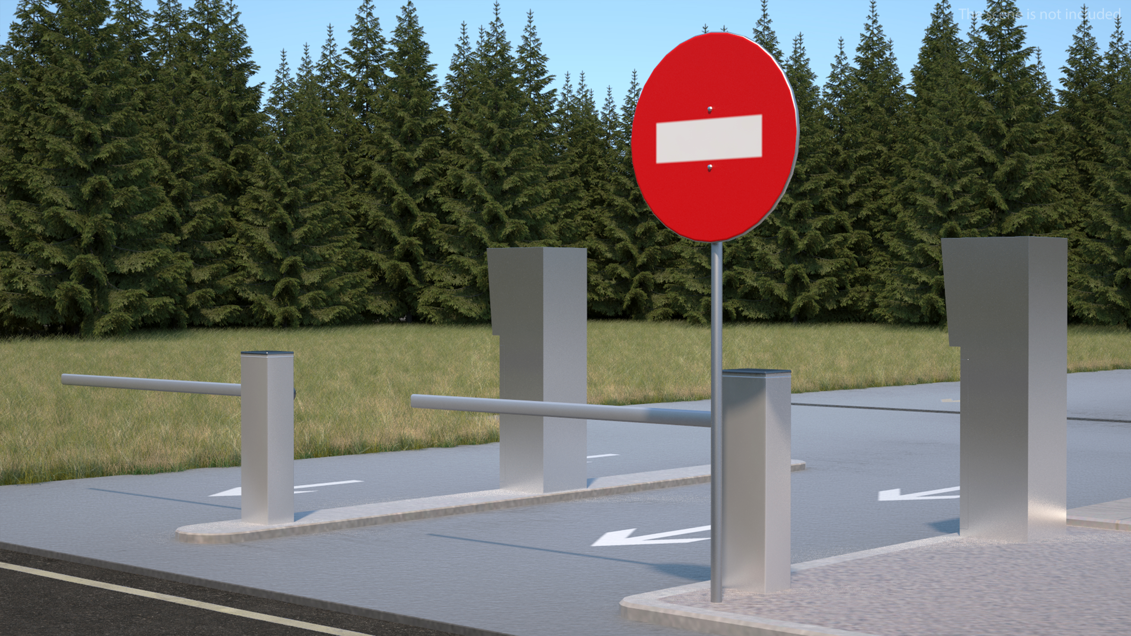 Parking Place Fur 3D