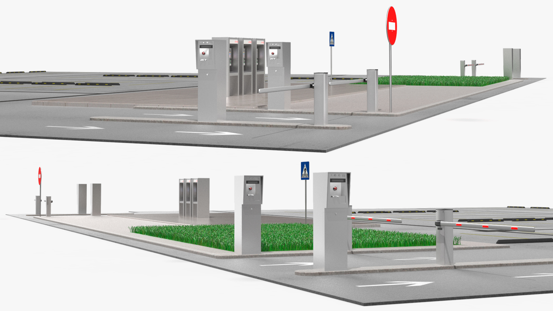 Parking Place Fur 3D